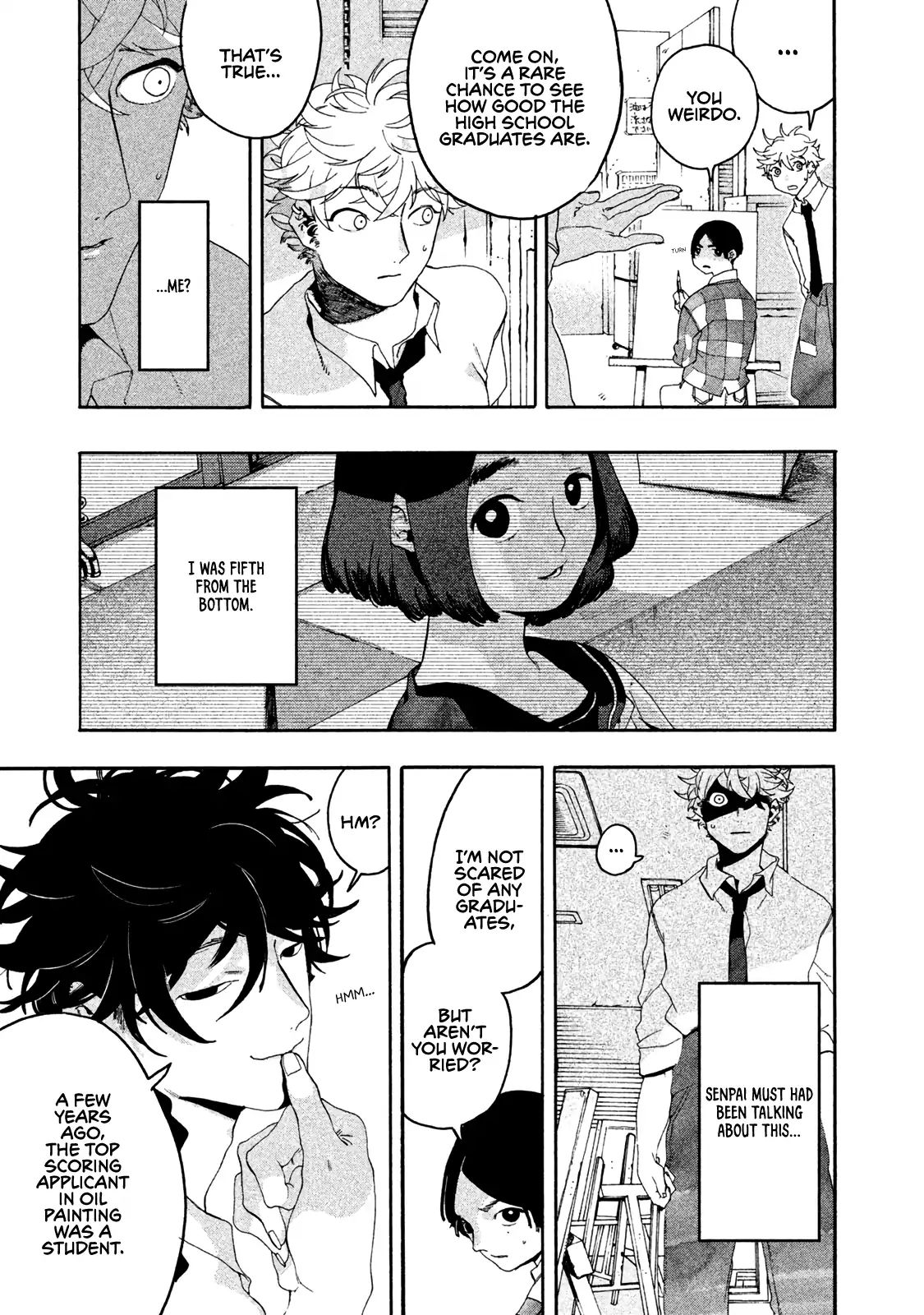 Blue Period chapter 7 page 4