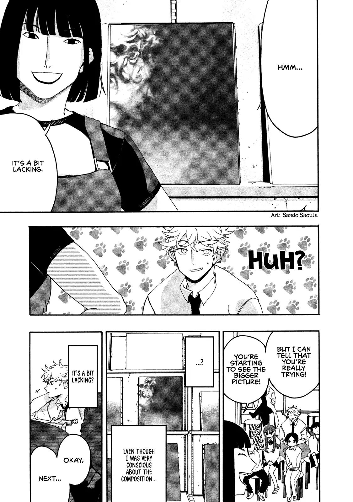 Blue Period chapter 7 page 8