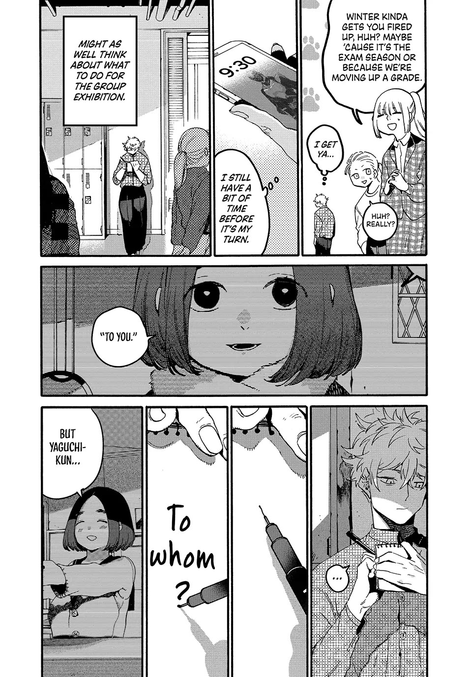 Blue Period chapter 74 page 4