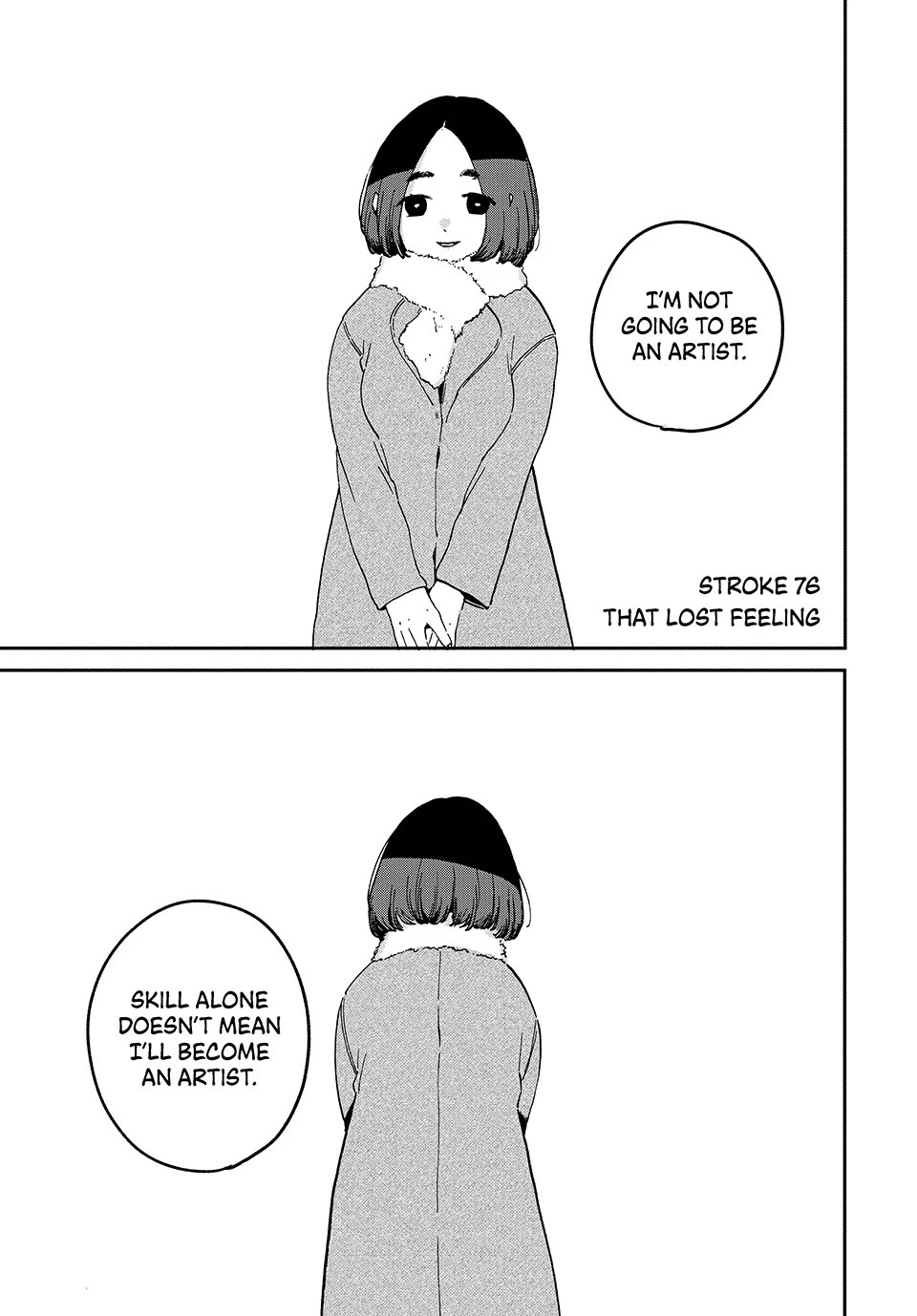 Blue Period chapter 76 page 1