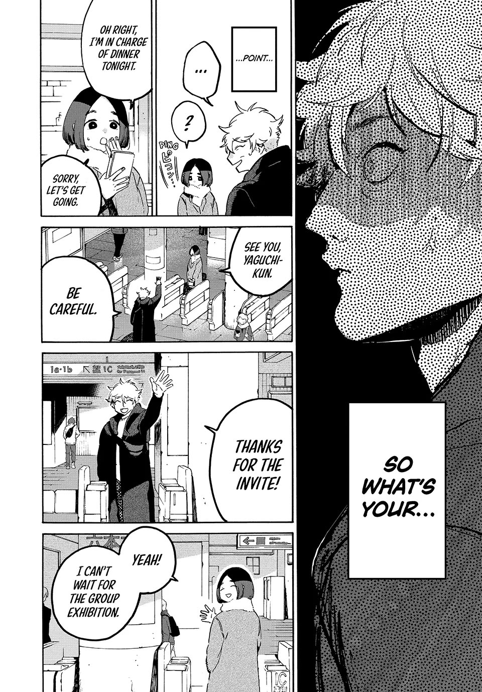 Blue Period chapter 76 page 4