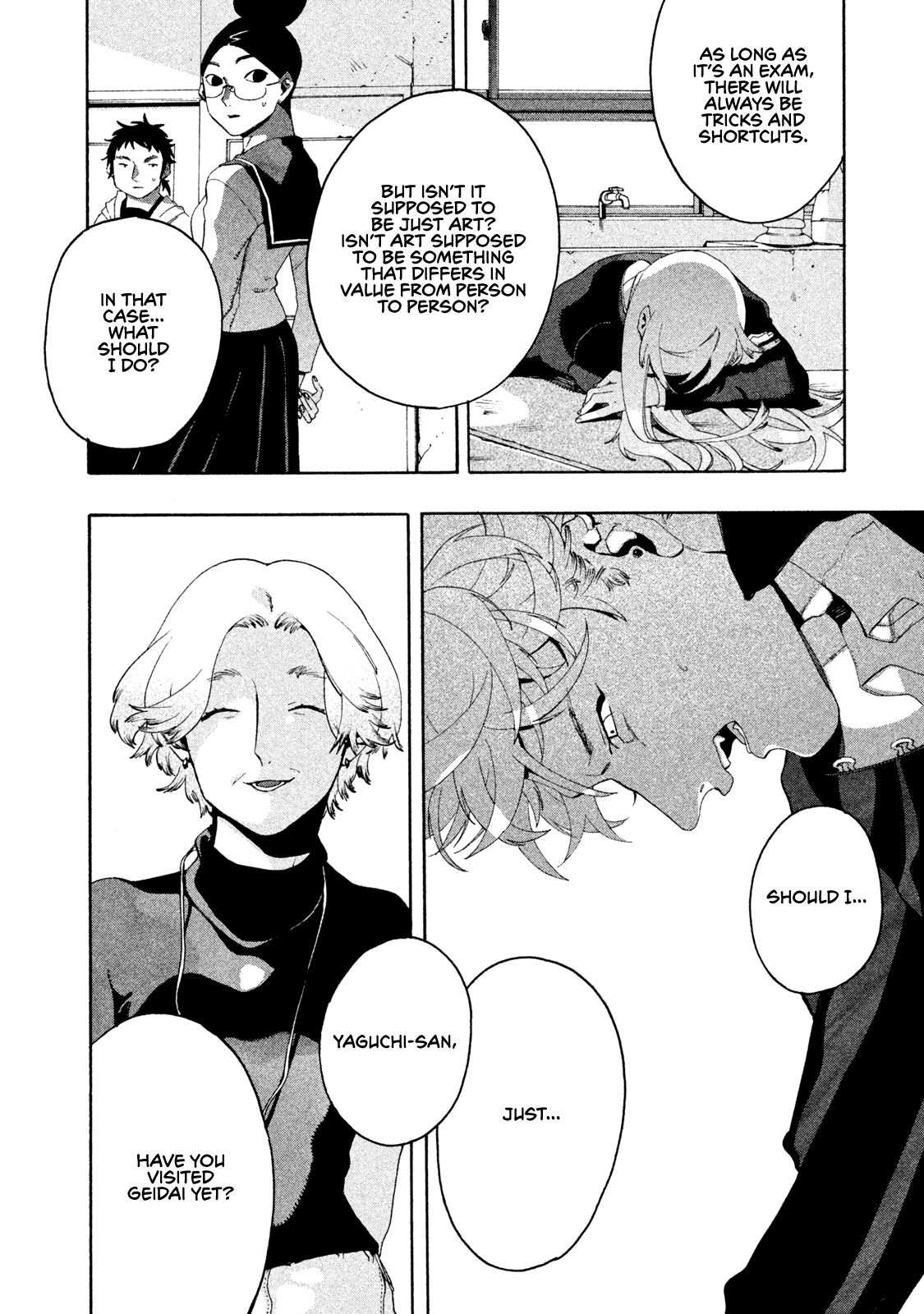 Blue Period chapter 8 page 10