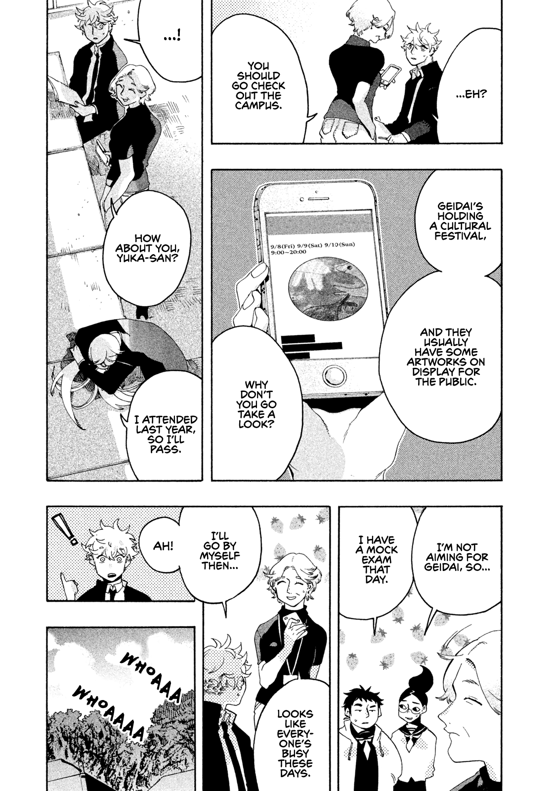 Blue Period chapter 8 page 11