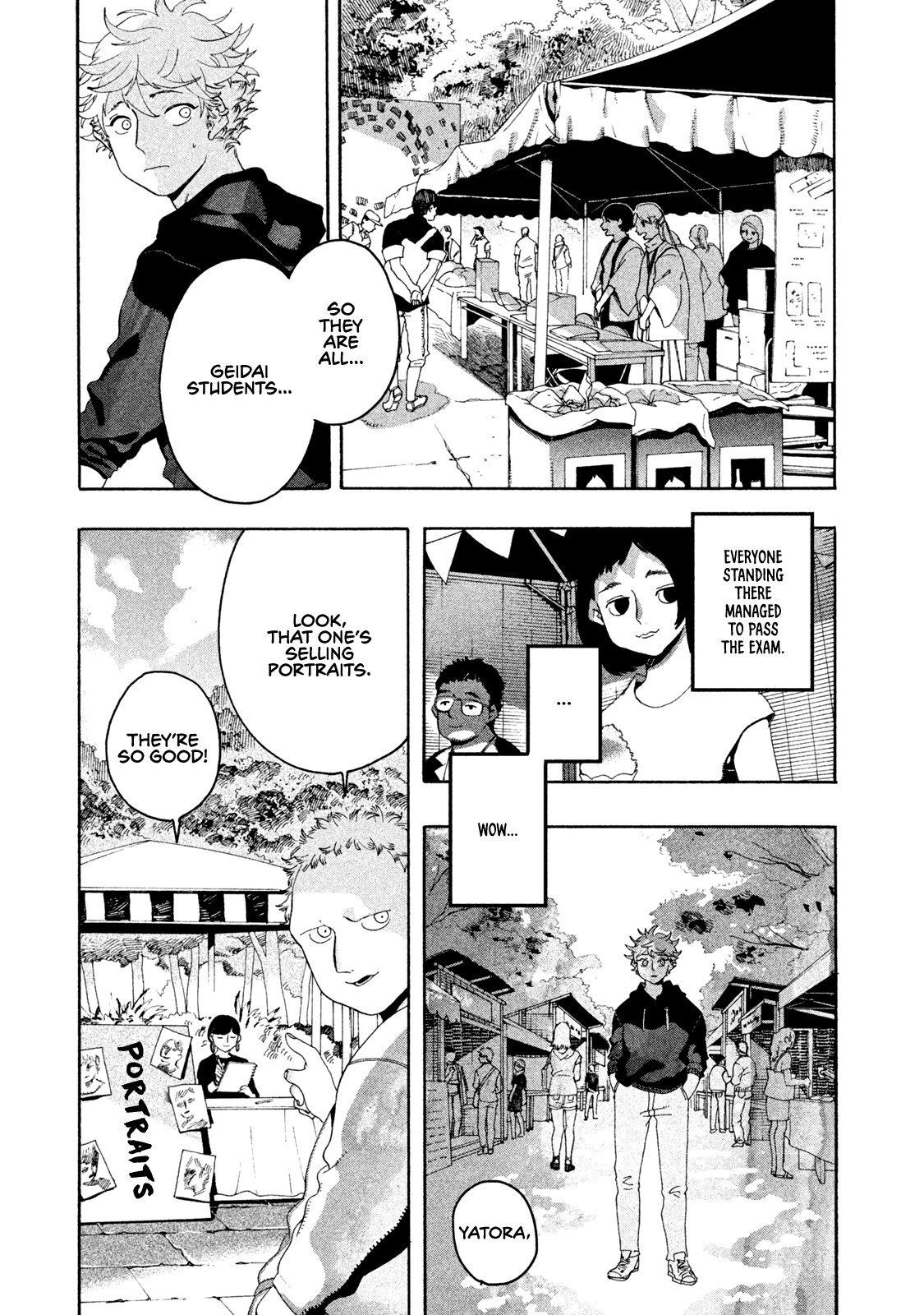 Blue Period chapter 8 page 13