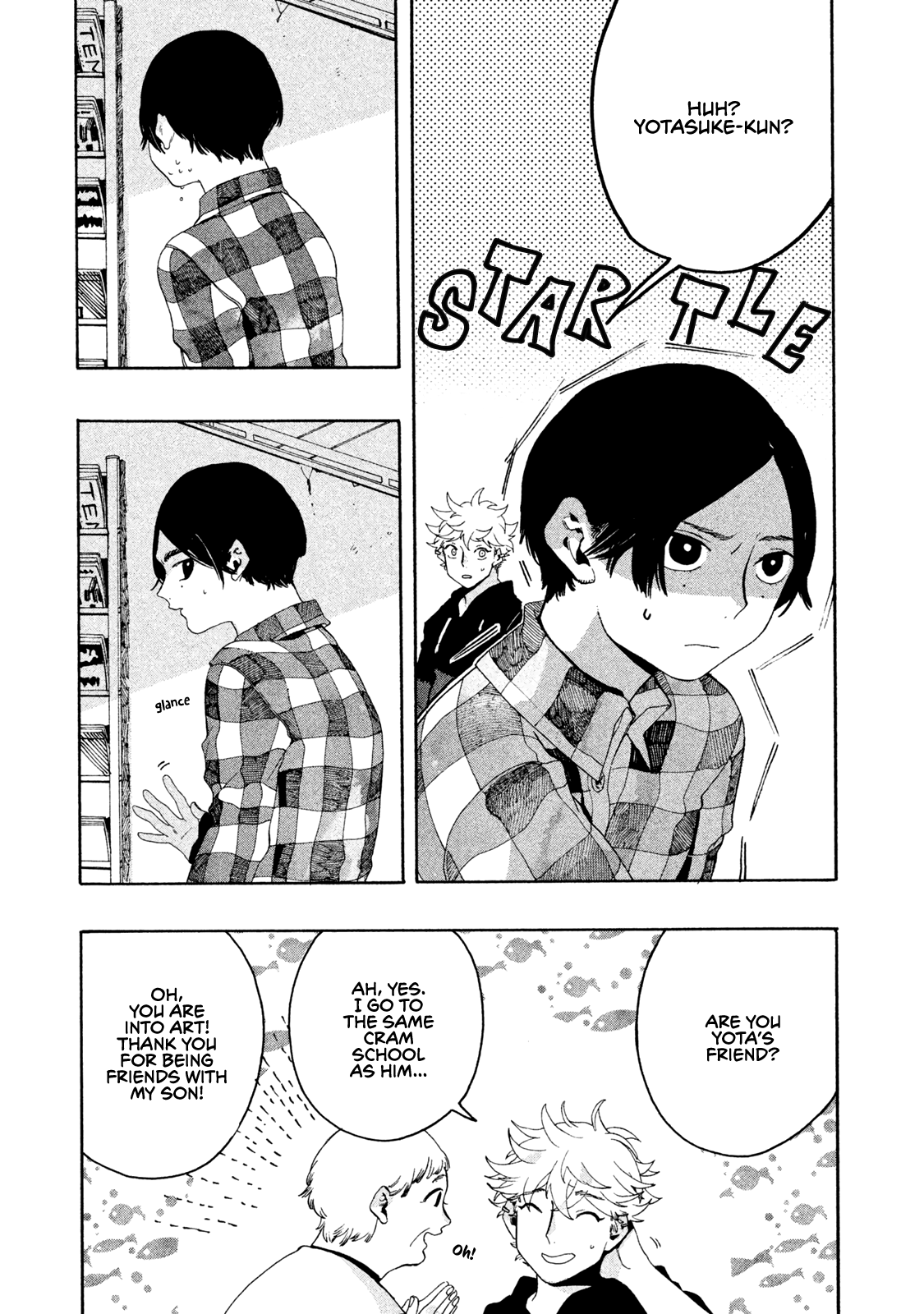 Blue Period chapter 8 page 17