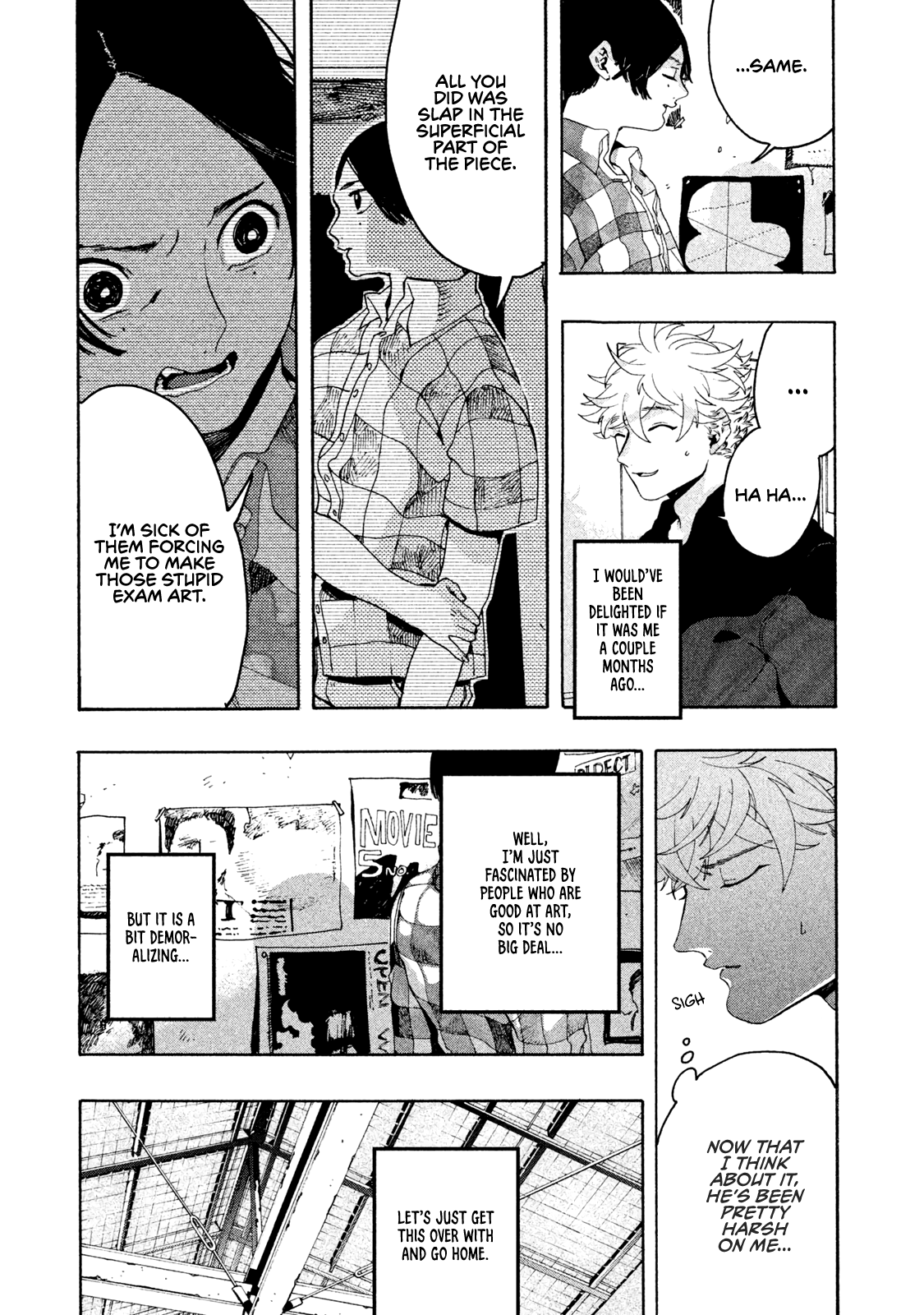 Blue Period chapter 8 page 19