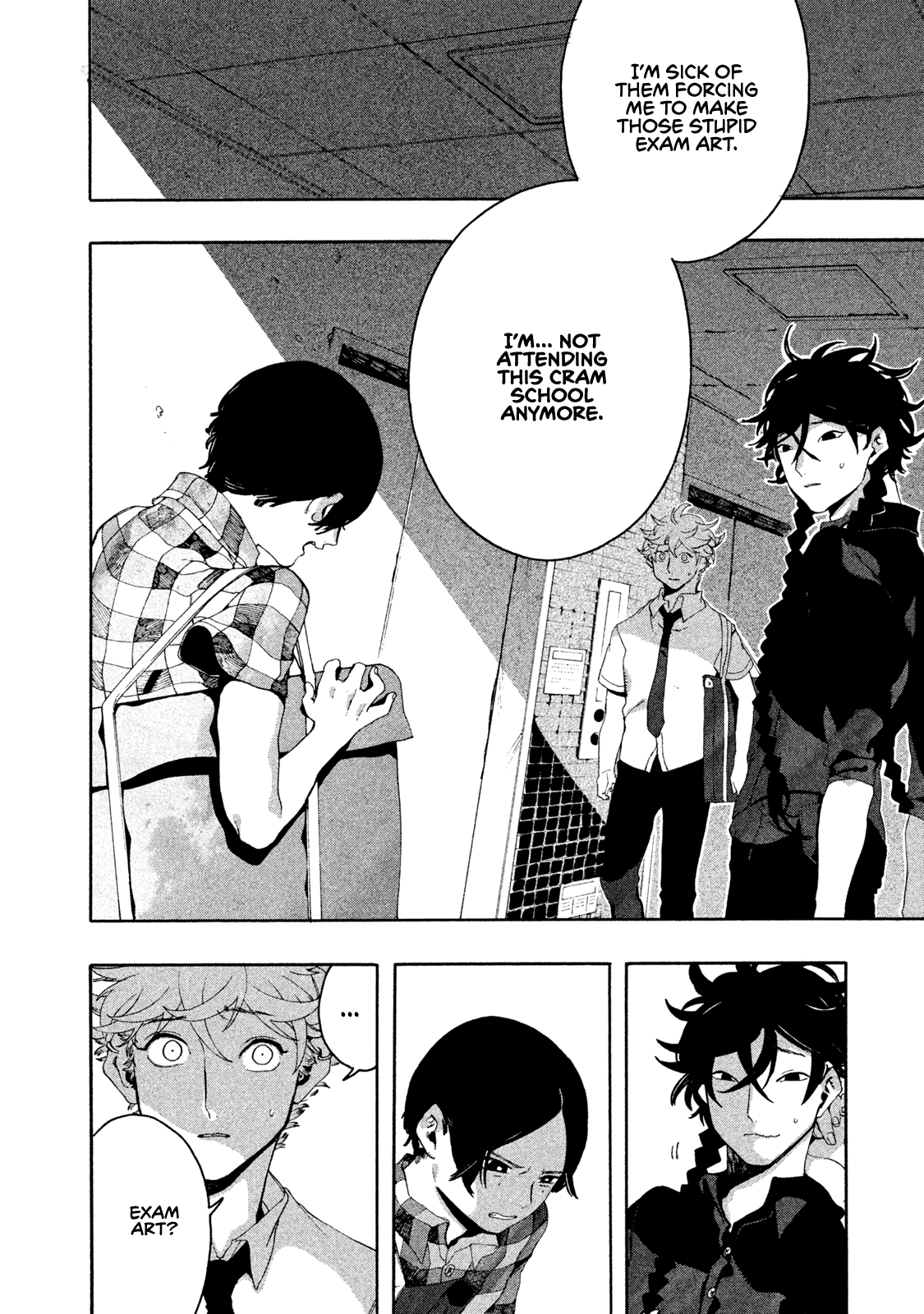 Blue Period chapter 8 page 2