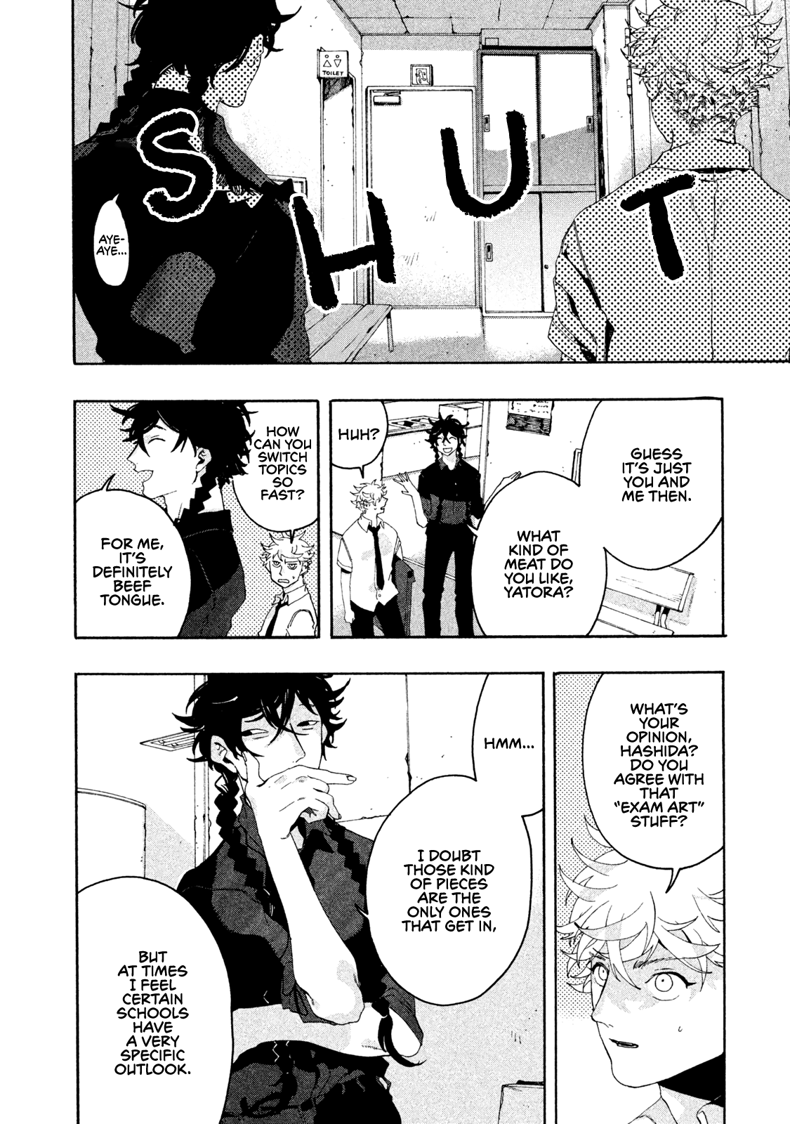 Blue Period chapter 8 page 4