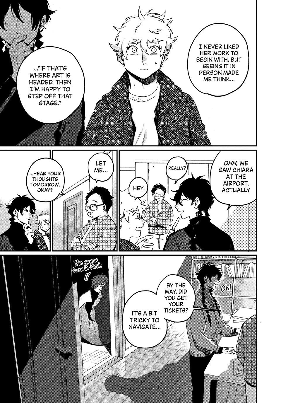 Blue Period chapter 86 page 22