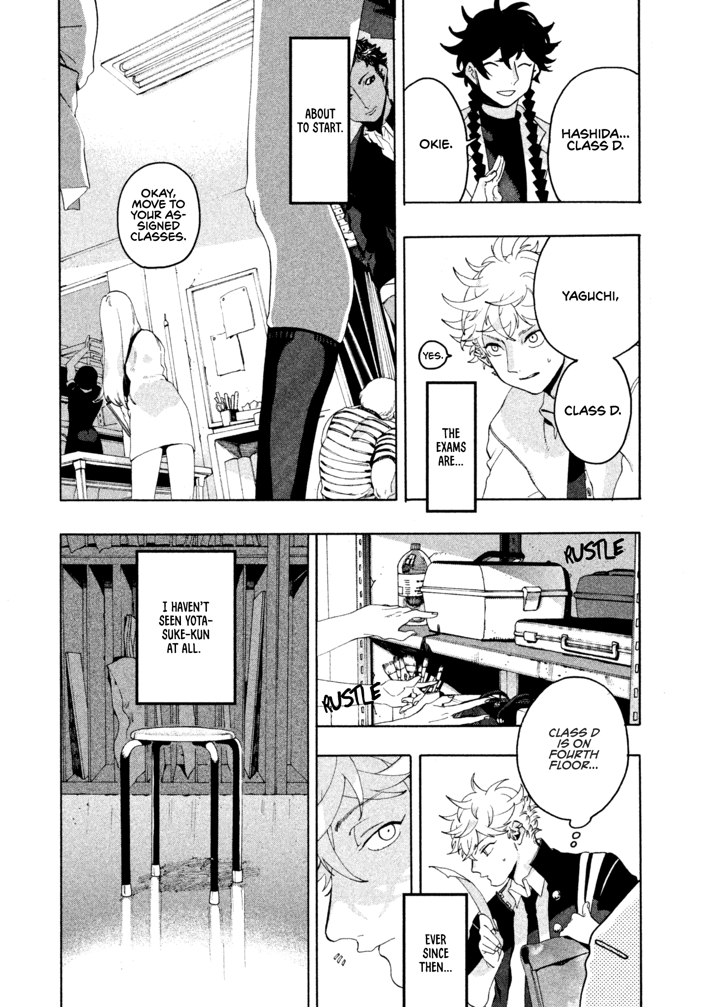 Blue Period chapter 9 page 9