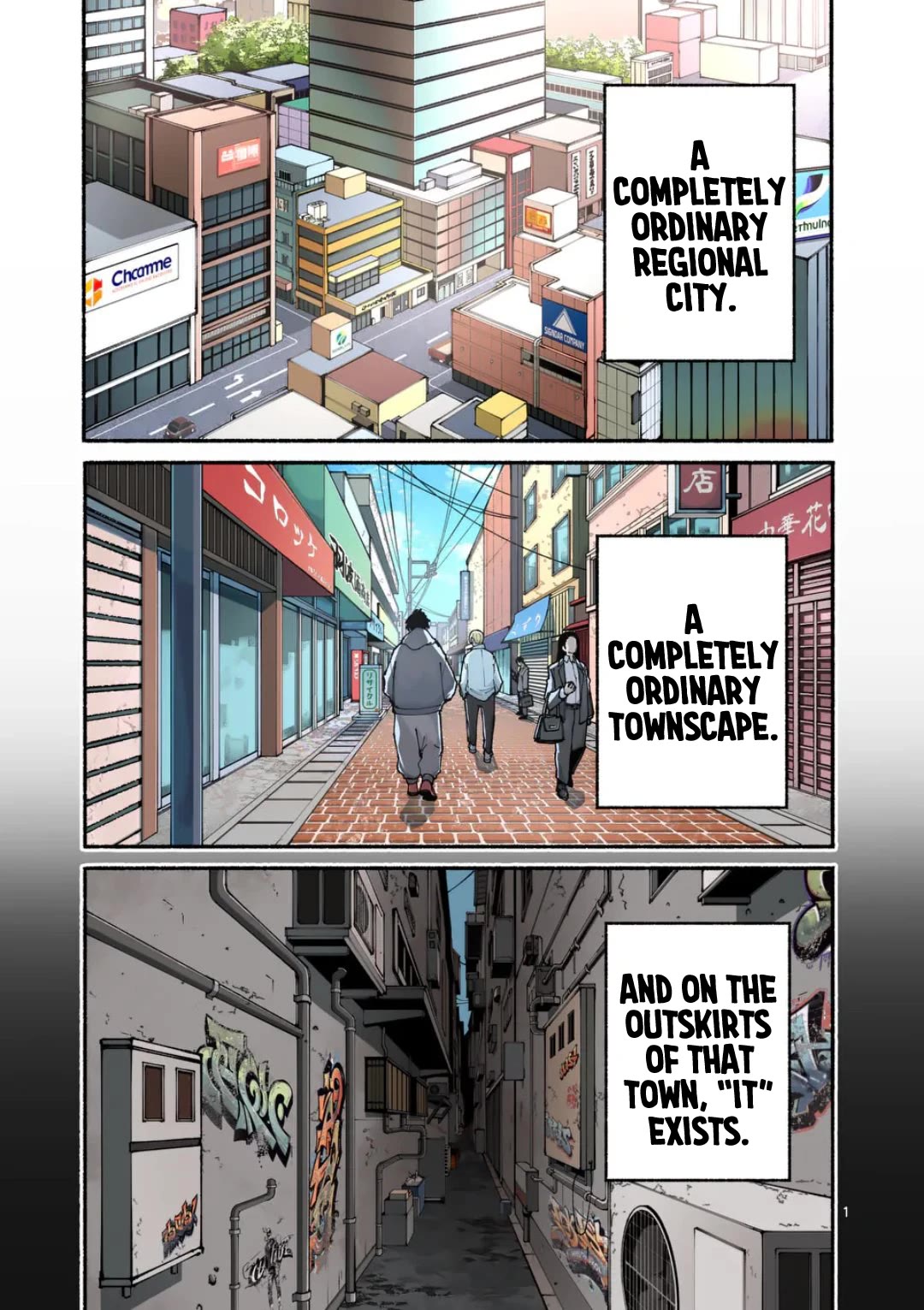 Blue Ursus chapter 1 page 1