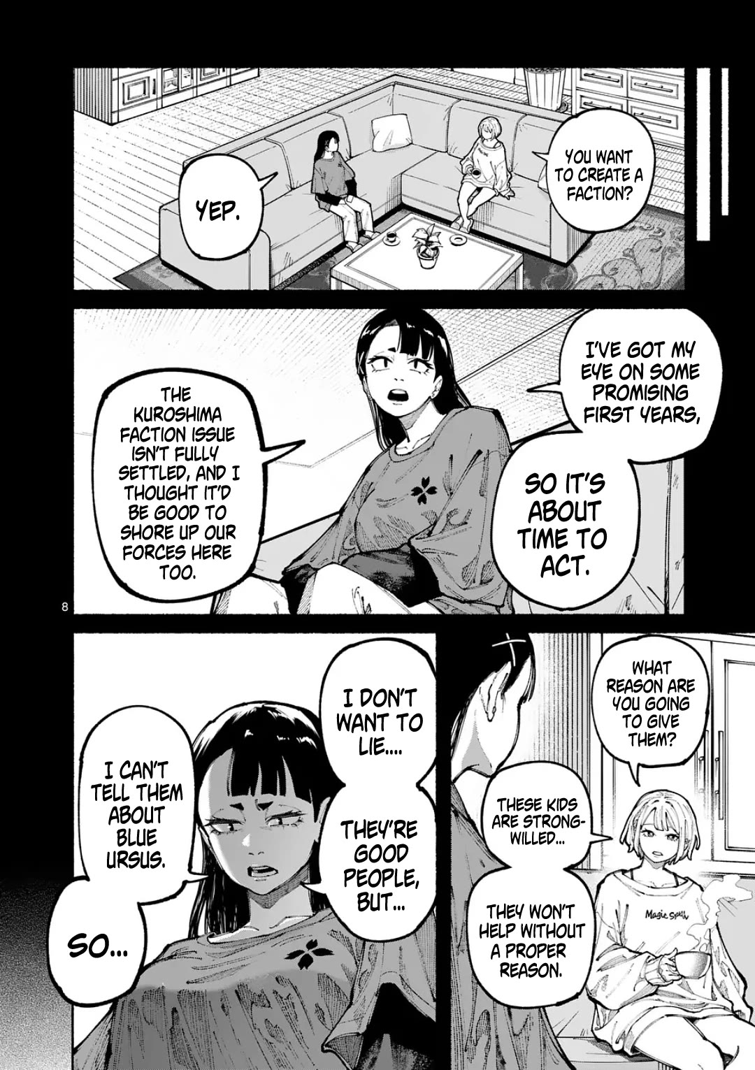 Blue Ursus chapter 17 page 8