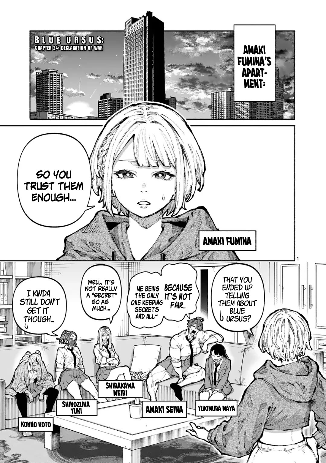 Blue Ursus chapter 24 page 1