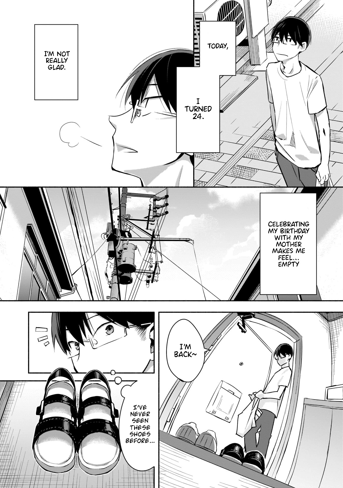 Bocchi no Boku ni Kyousei Kanojo ga Yattekita chapter 1.1 page 11