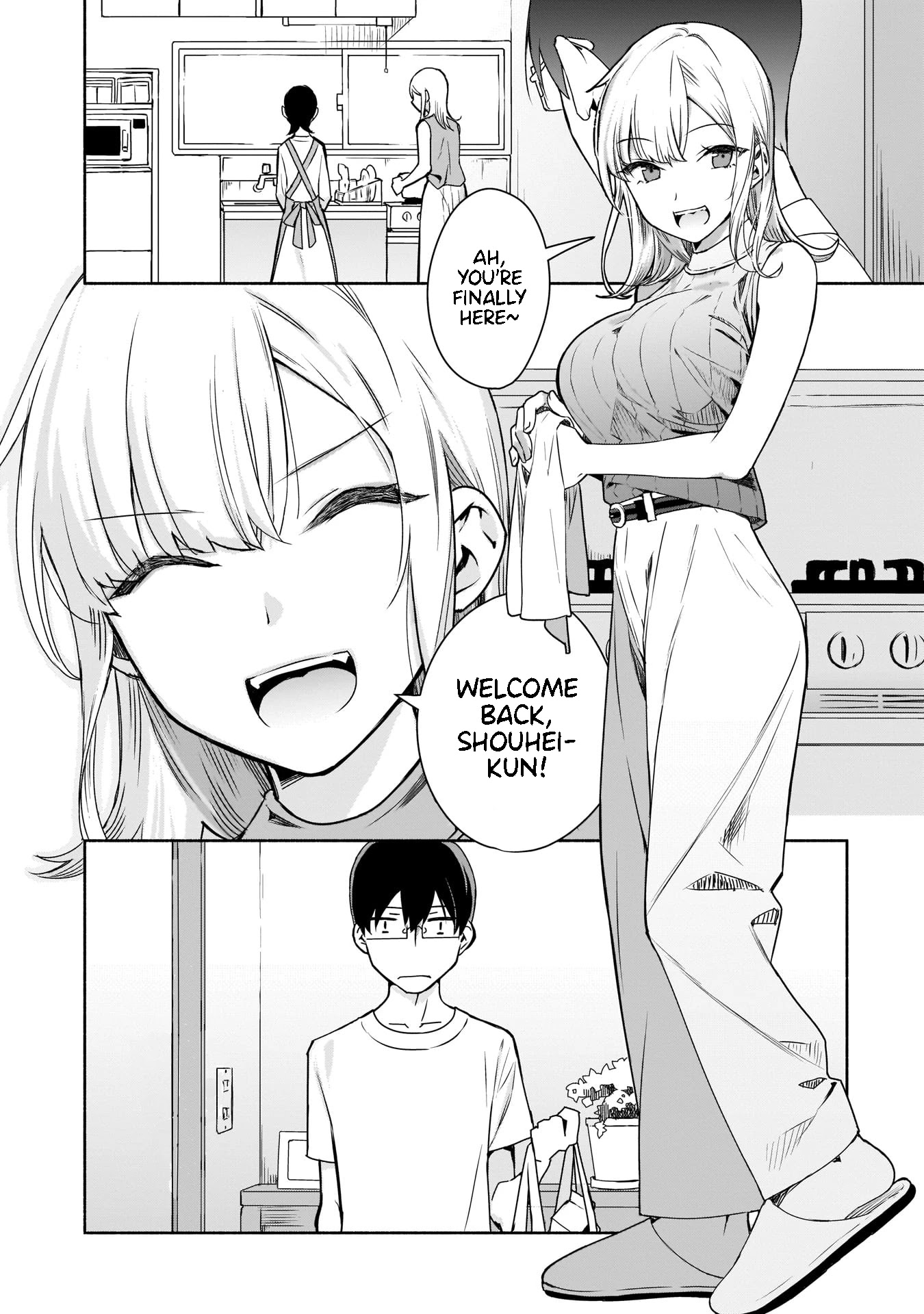 Bocchi no Boku ni Kyousei Kanojo ga Yattekita chapter 1.1 page 12