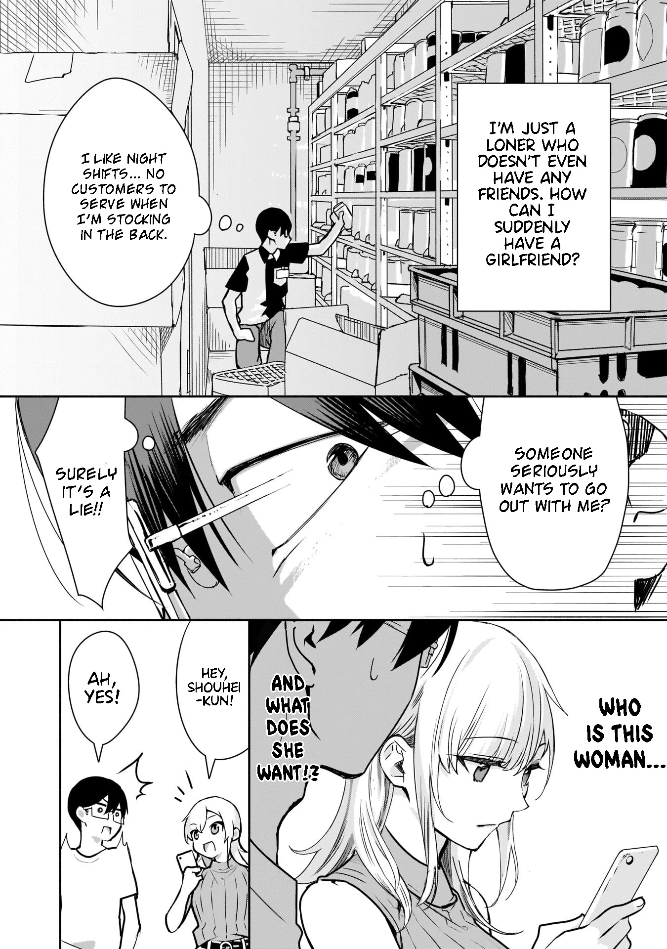 Bocchi no Boku ni Kyousei Kanojo ga Yattekita chapter 1.1 page 20