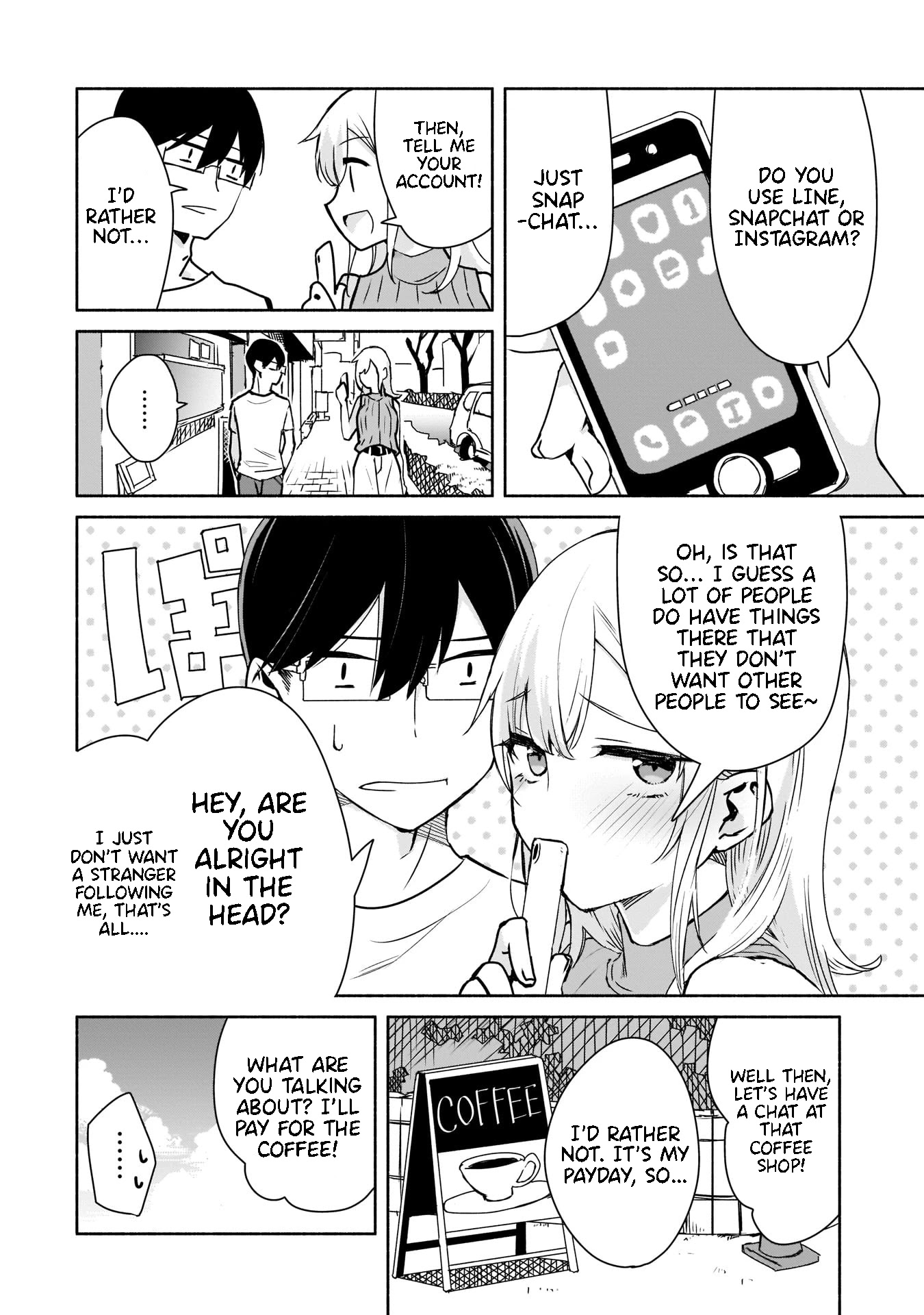 Bocchi no Boku ni Kyousei Kanojo ga Yattekita chapter 1.1 page 21