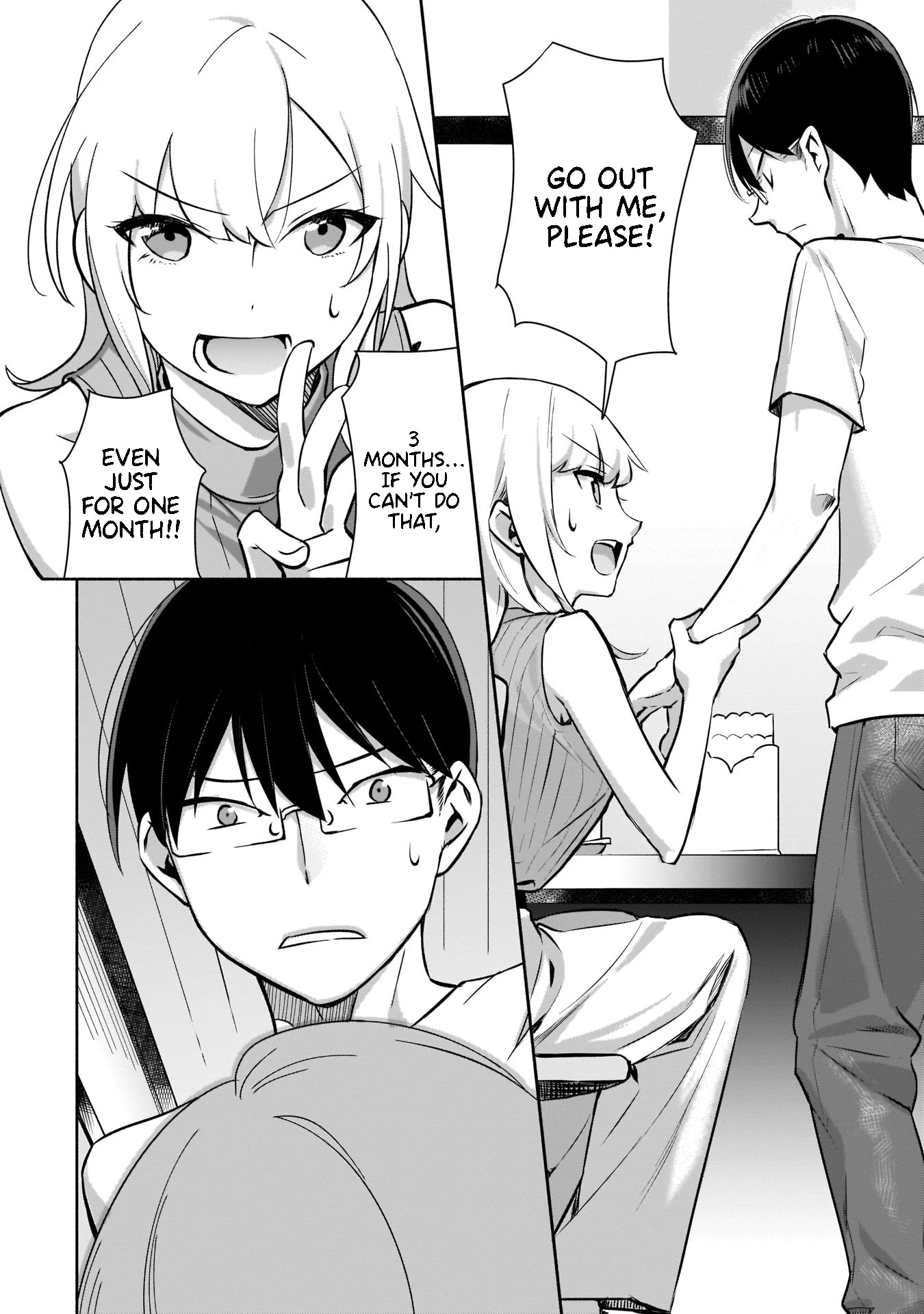 Bocchi no Boku ni Kyousei Kanojo ga Yattekita chapter 1.1 page 25