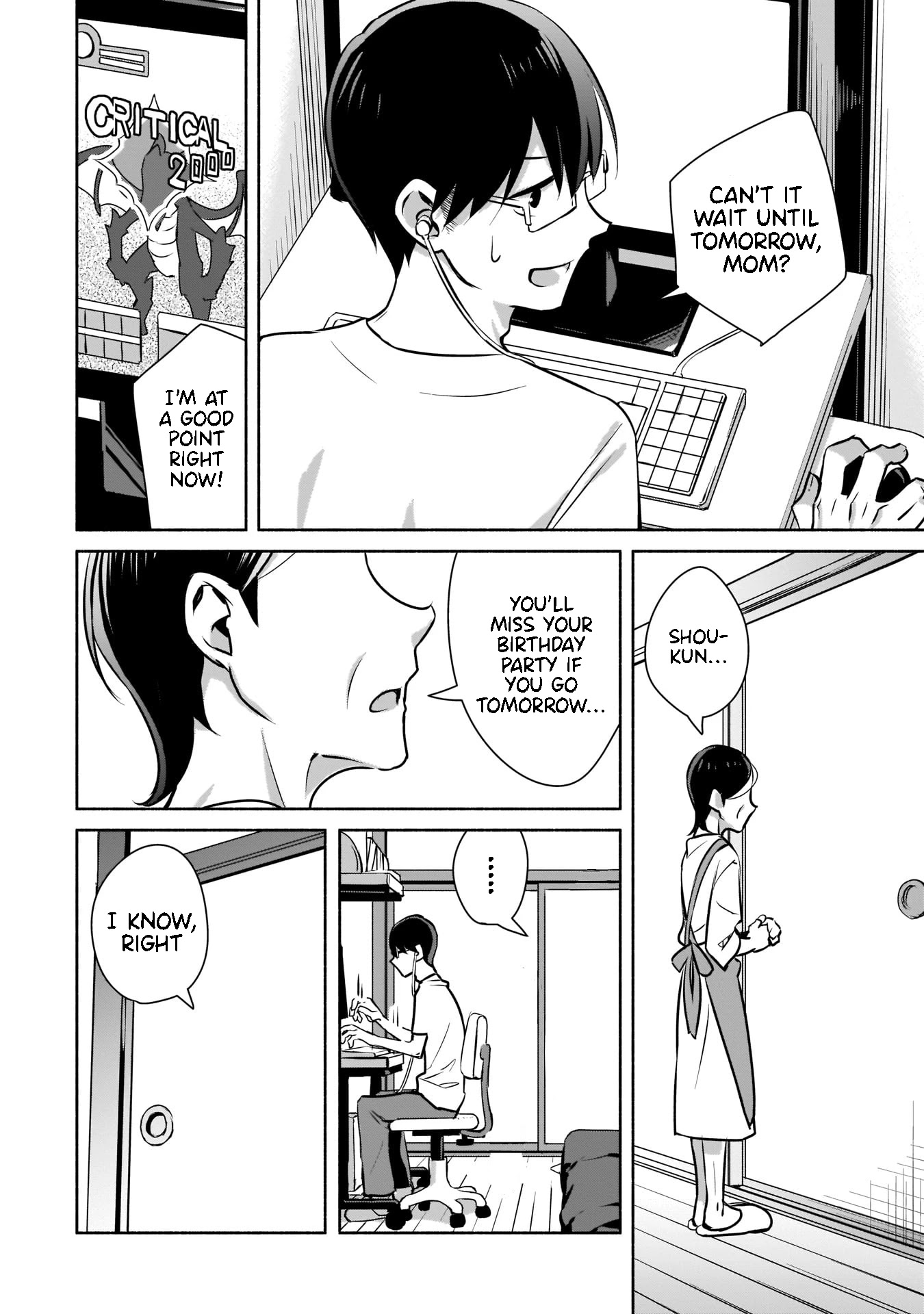 Bocchi no Boku ni Kyousei Kanojo ga Yattekita chapter 1.1 page 9