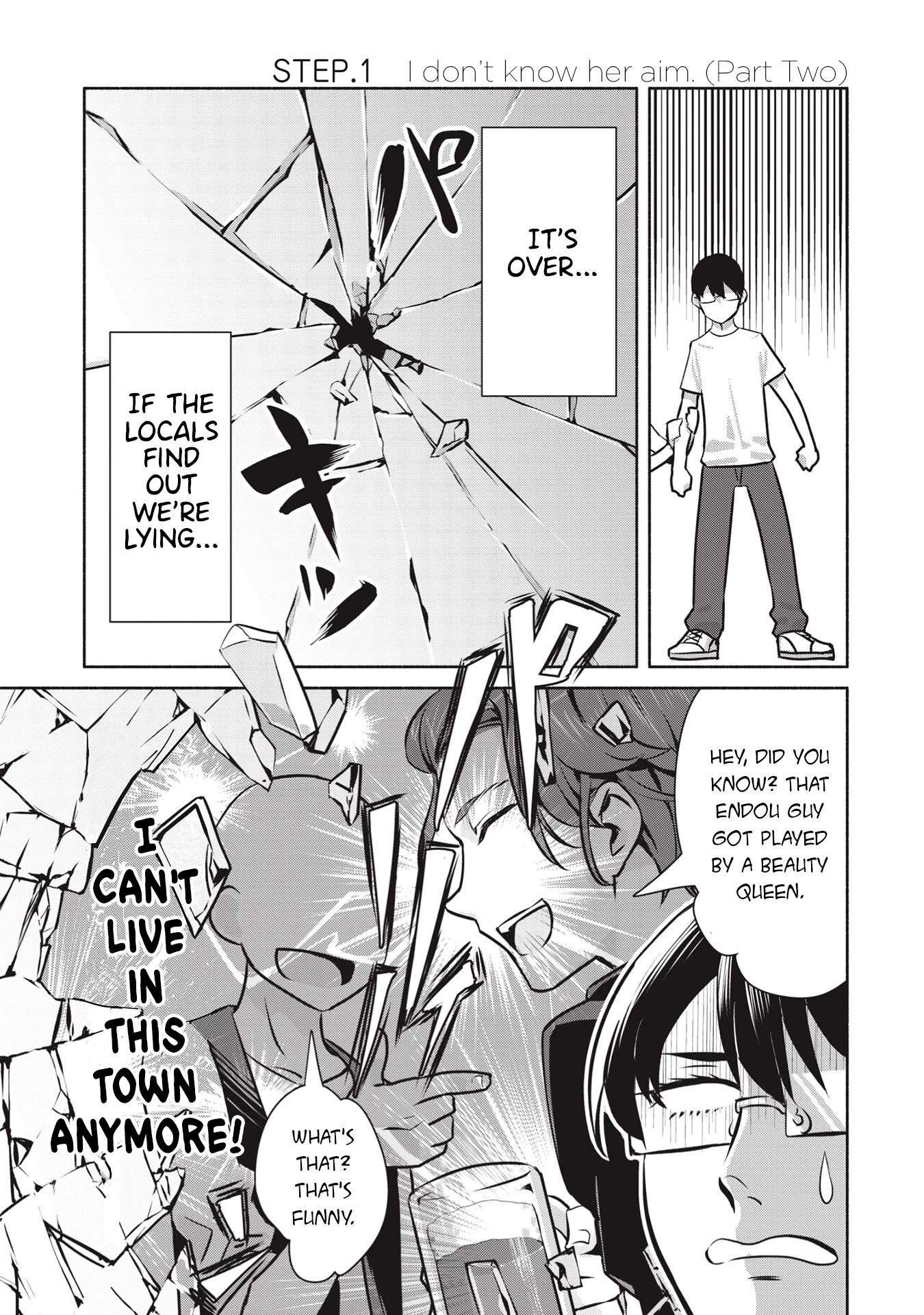 Bocchi no Boku ni Kyousei Kanojo ga Yattekita chapter 1.2 page 1