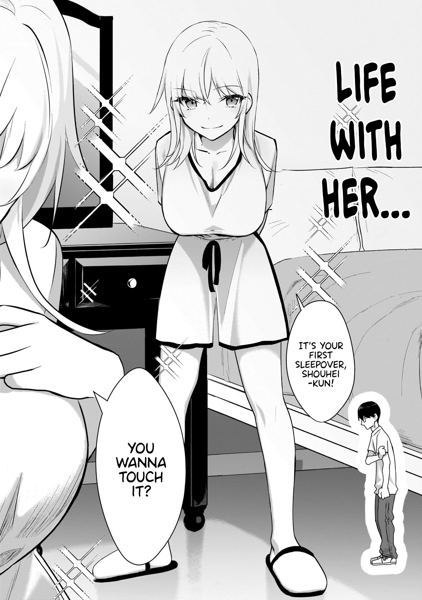 Bocchi no Boku ni Kyousei Kanojo ga Yattekita chapter 1.2 page 8