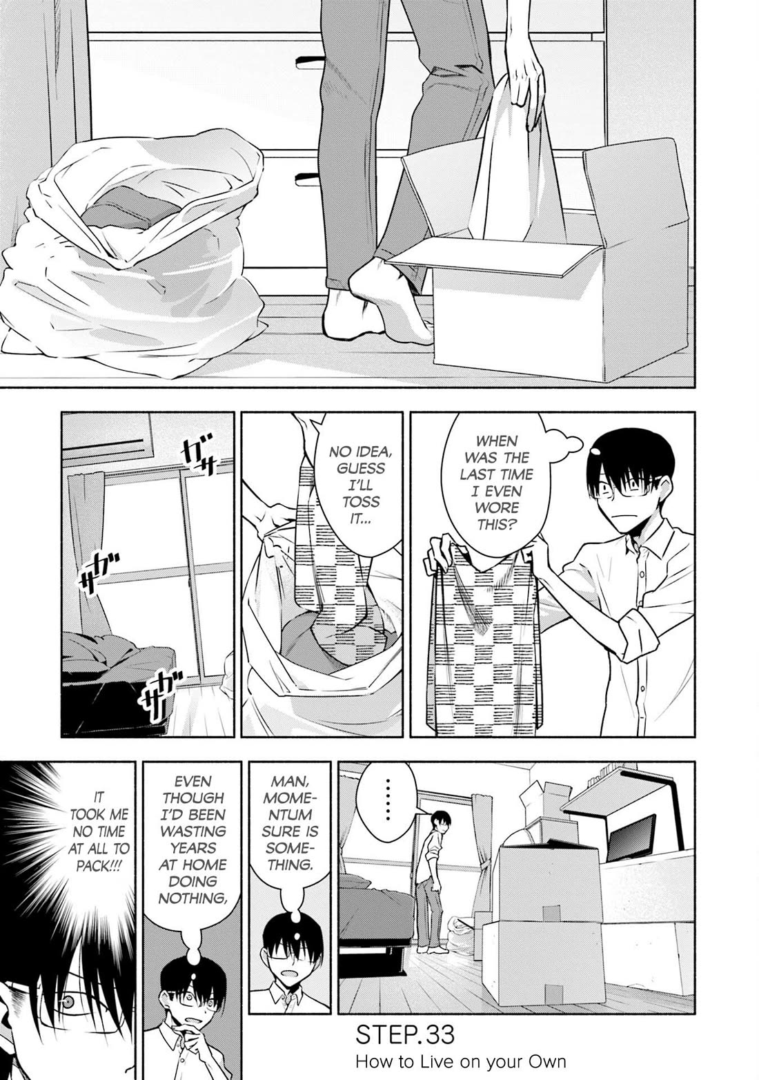 Bocchi no Boku ni Kyousei Kanojo ga Yattekita chapter 33 page 2