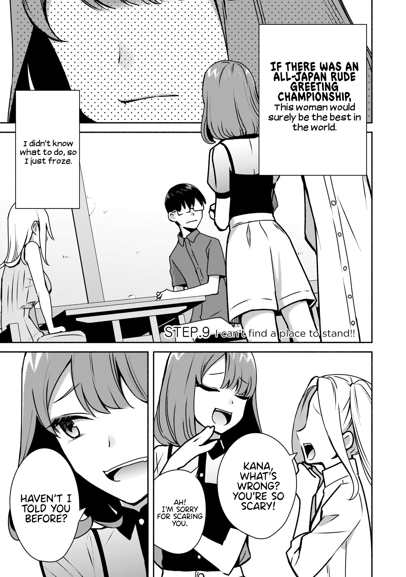 Bocchi no Boku ni Kyousei Kanojo ga Yattekita chapter 9 page 1