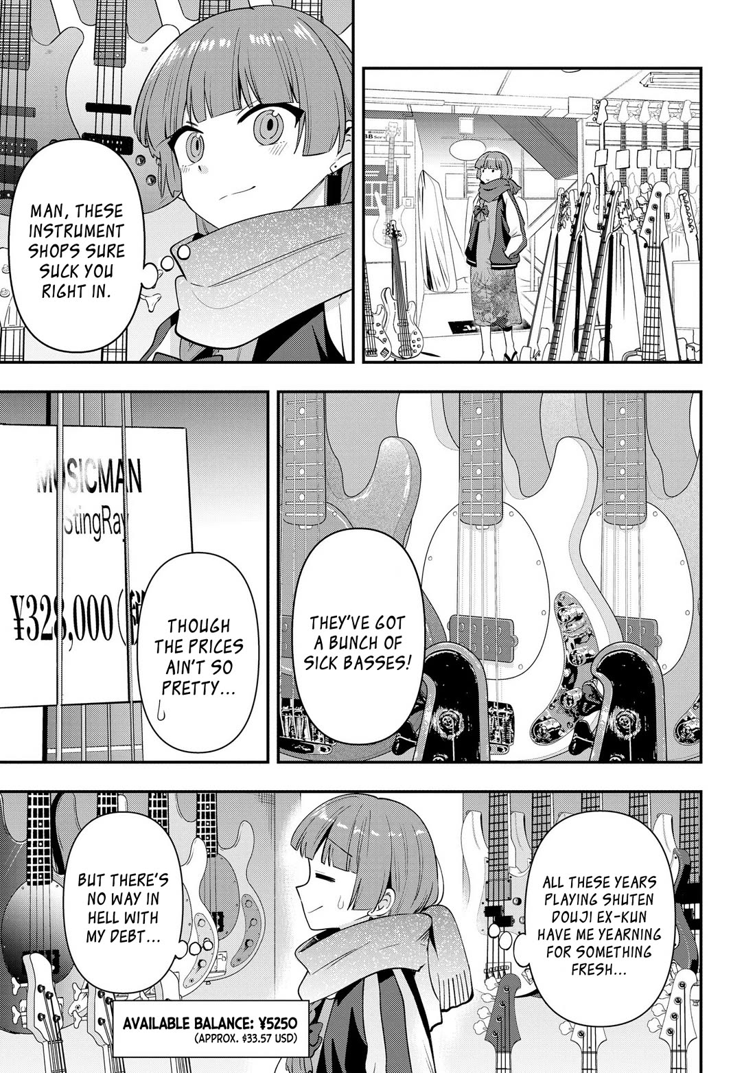 Bocchi the Rock! Side Story: Hiroi Kikuri's Heavy Drinking Diary chapter 18 page 3