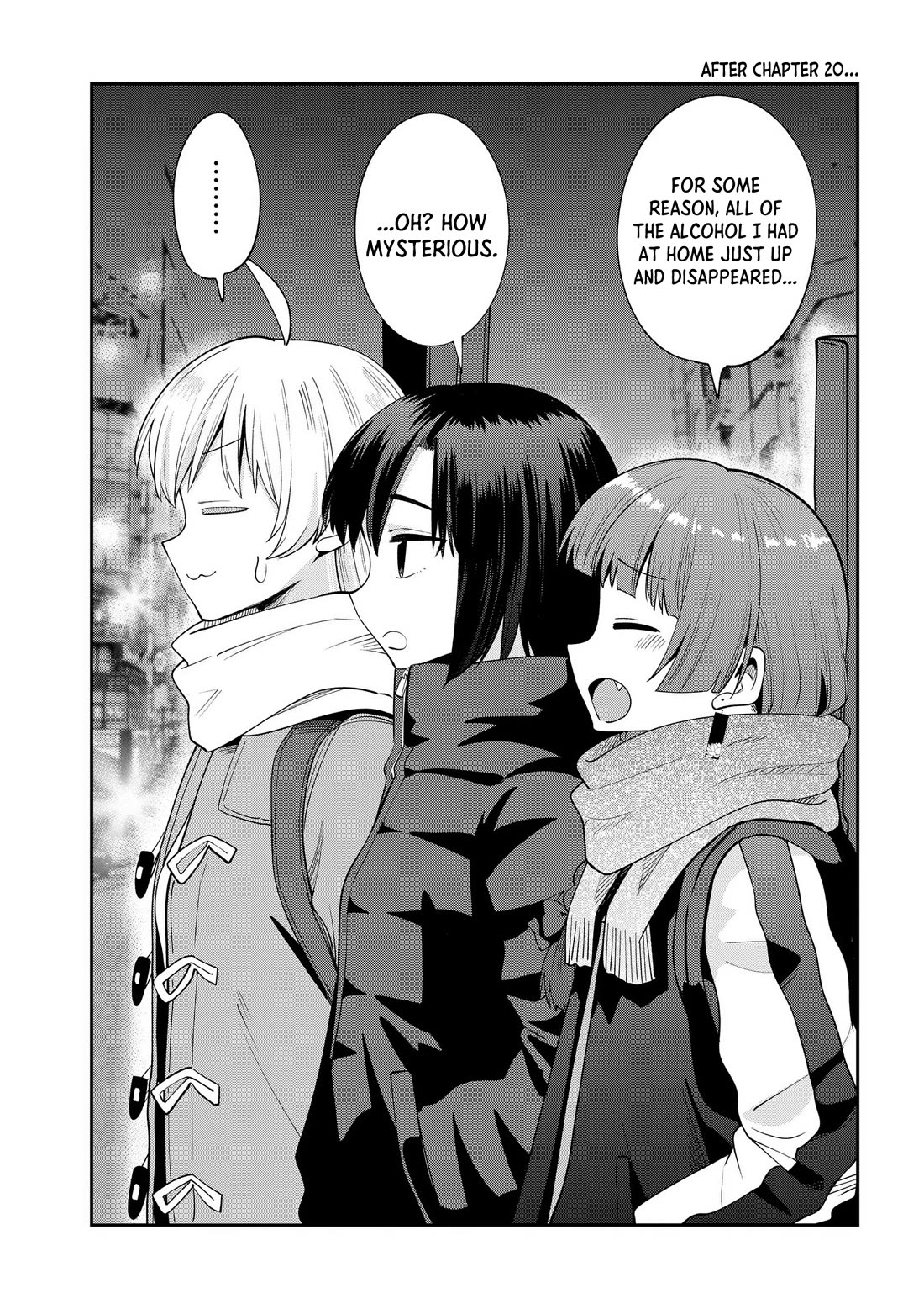 Bocchi the Rock! Side Story: Hiroi Kikuri's Heavy Drinking Diary chapter 20.5 page 1