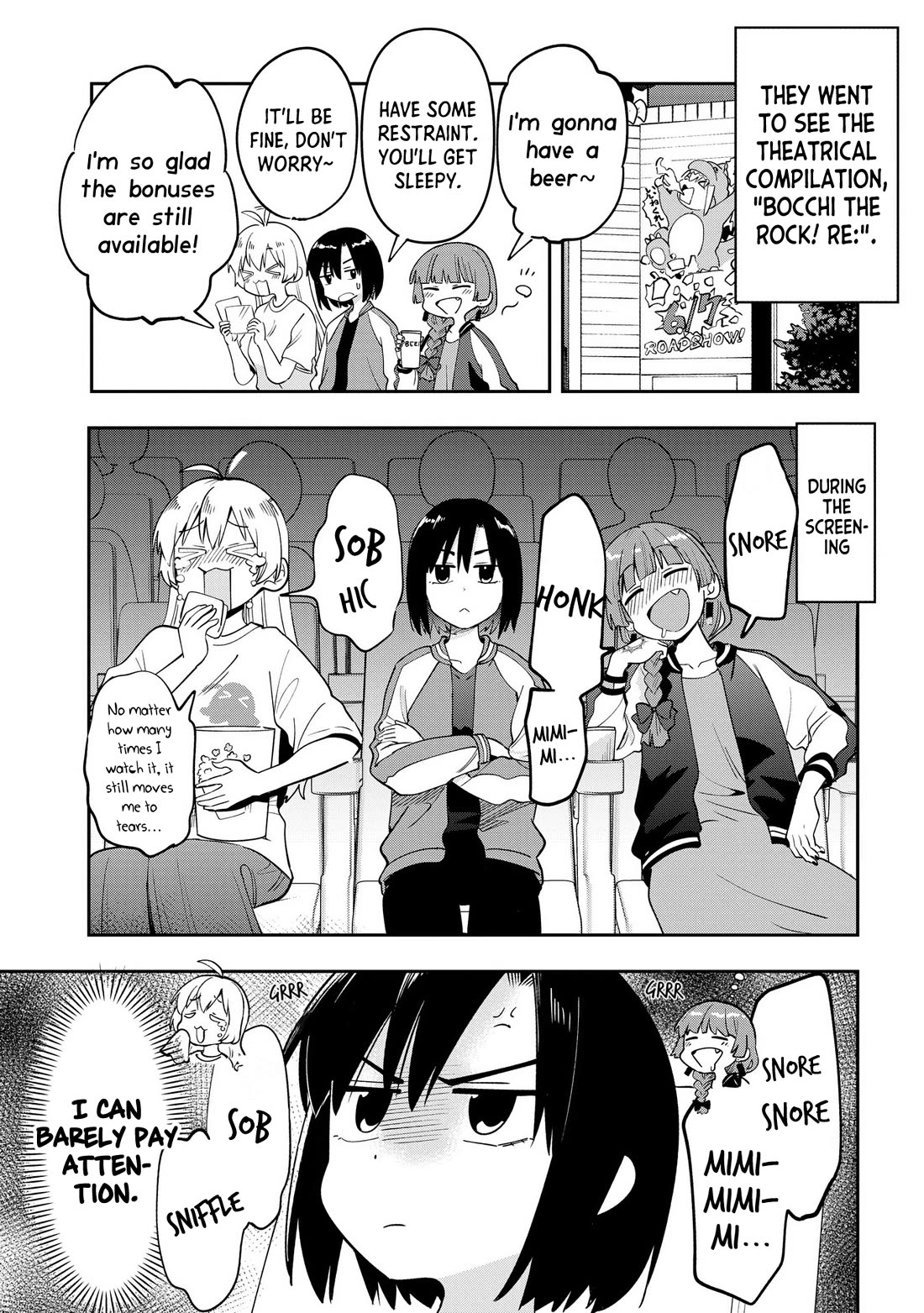 Bocchi the Rock! Side Story: Hiroi Kikuri's Heavy Drinking Diary chapter 23.1 page 1