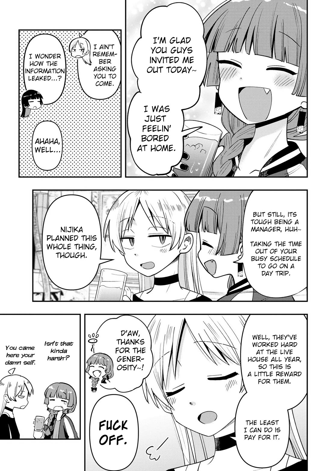 Bocchi the Rock! Side Story: Hiroi Kikuri's Heavy Drinking Diary chapter 26 page 3