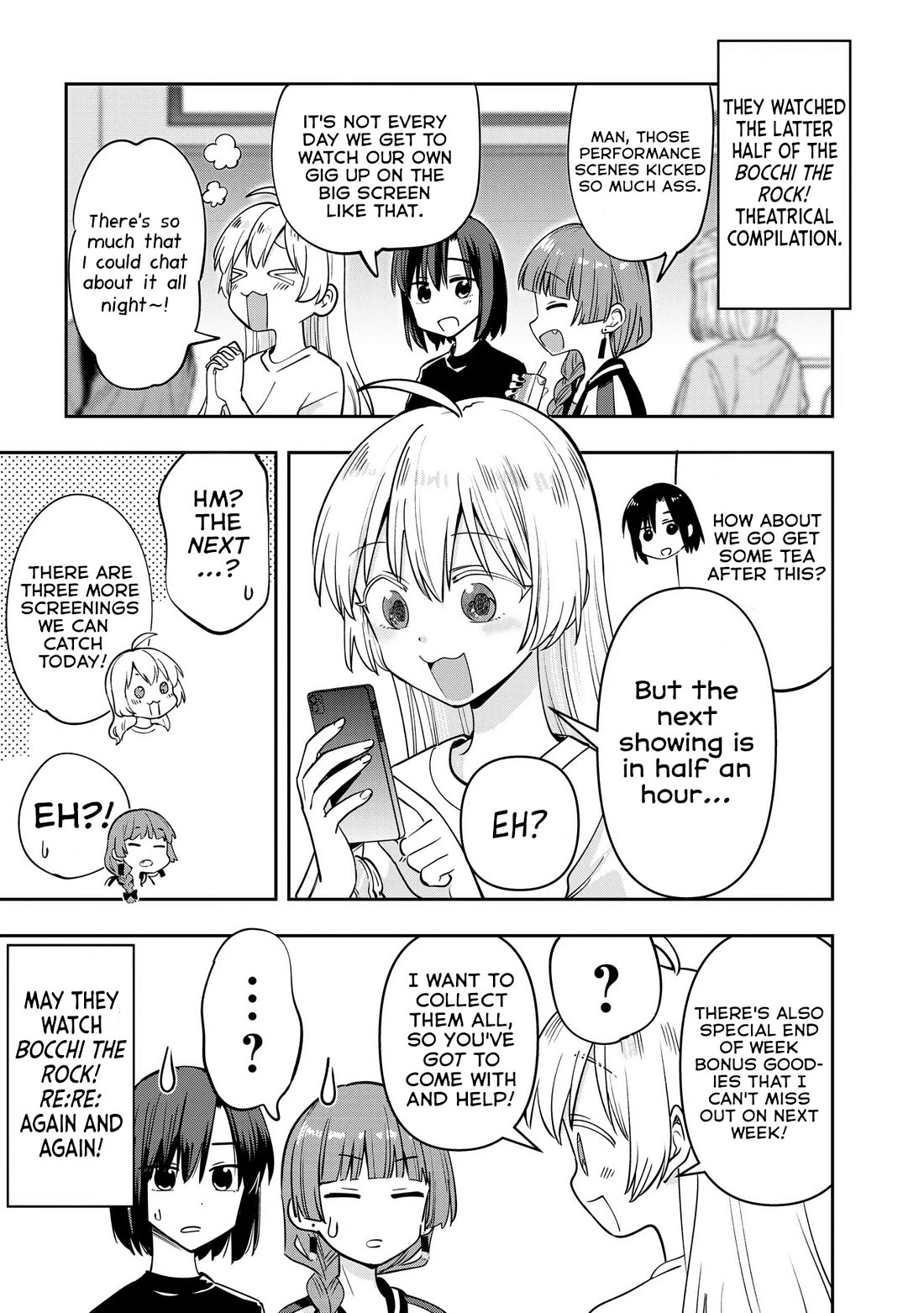 Bocchi the Rock! Side Story: Hiroi Kikuri's Heavy Drinking Diary chapter 27.9 page 1