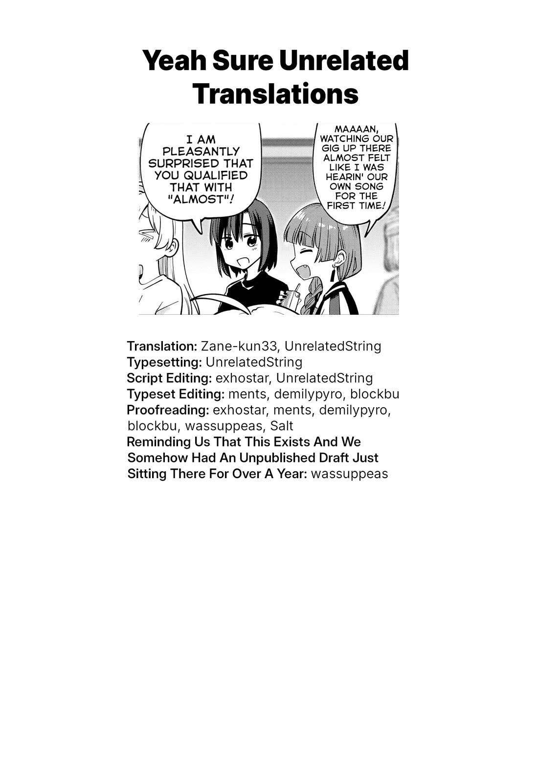 Bocchi the Rock! Side Story: Hiroi Kikuri's Heavy Drinking Diary chapter 27.9 page 2