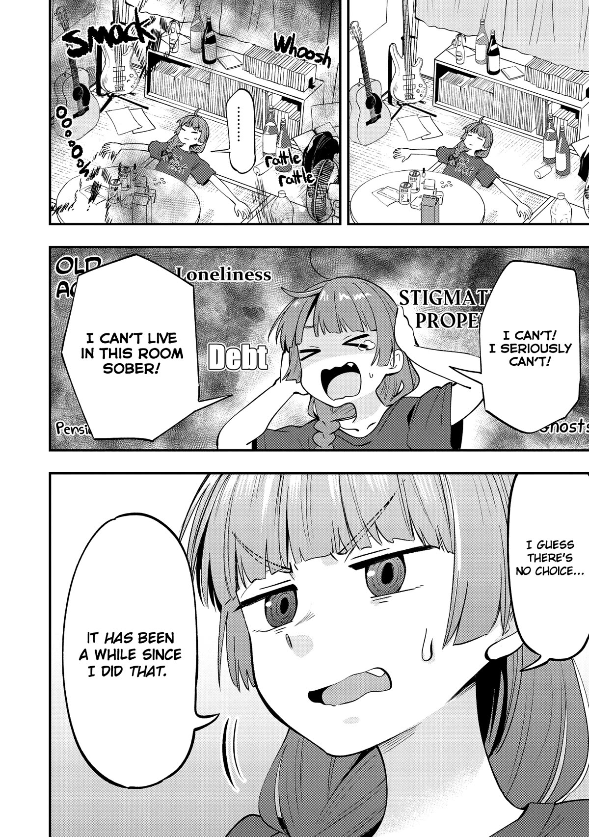 Bocchi the Rock! Side Story: Hiroi Kikuri's Heavy Drinking Diary chapter 3 page 2