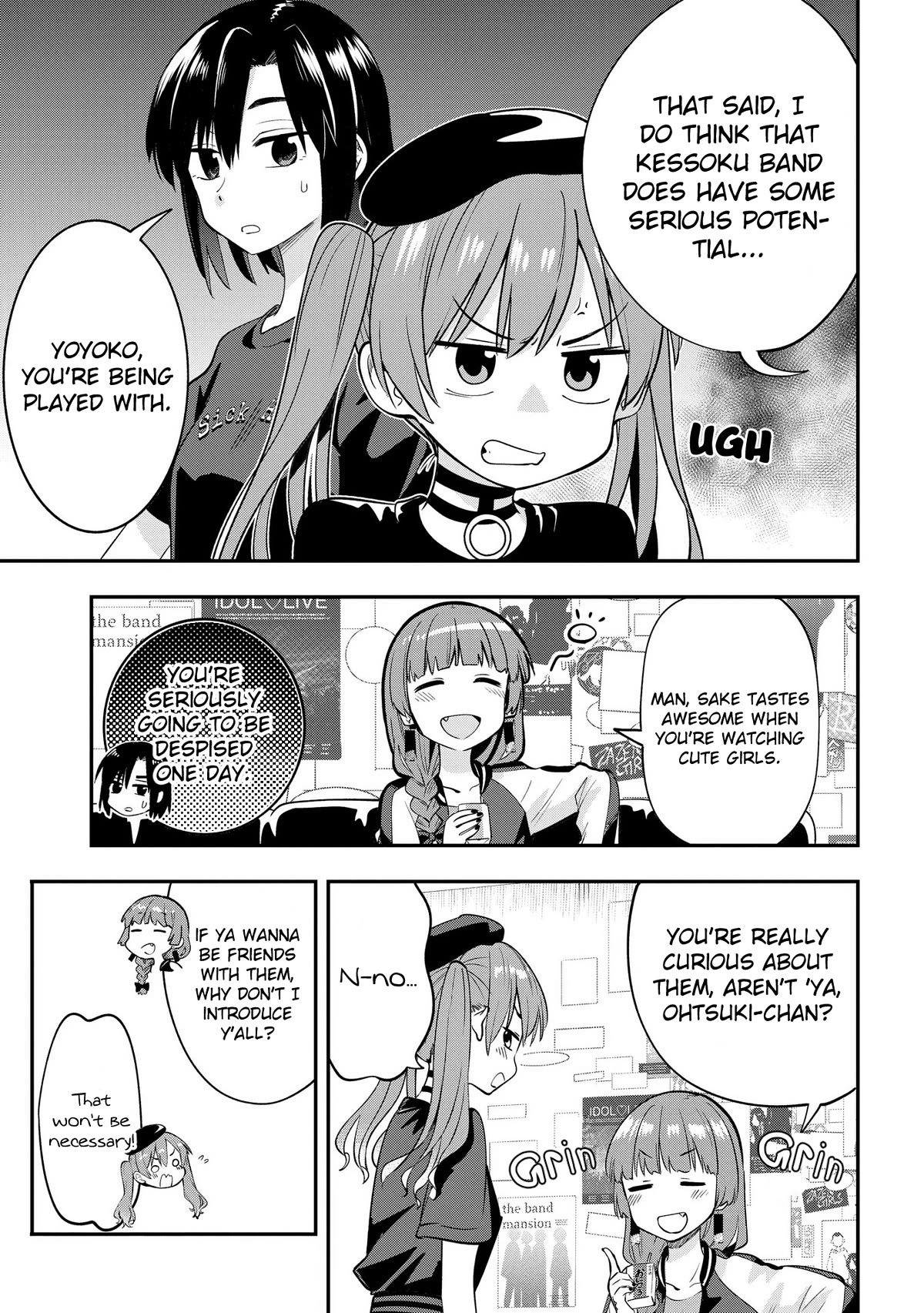 Bocchi the Rock! Side Story: Hiroi Kikuri's Heavy Drinking Diary chapter 5 page 11