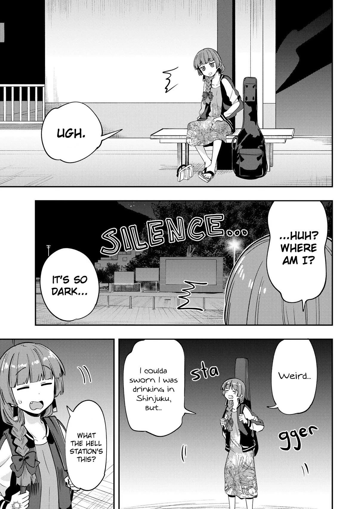 Bocchi the Rock! Side Story: Hiroi Kikuri's Heavy Drinking Diary chapter 7 page 9