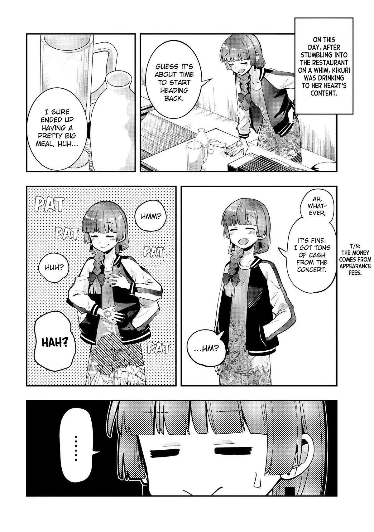 Bocchi the Rock! Side Story: Hiroi Kikuri's Heavy Drinking Diary chapter 8 page 2