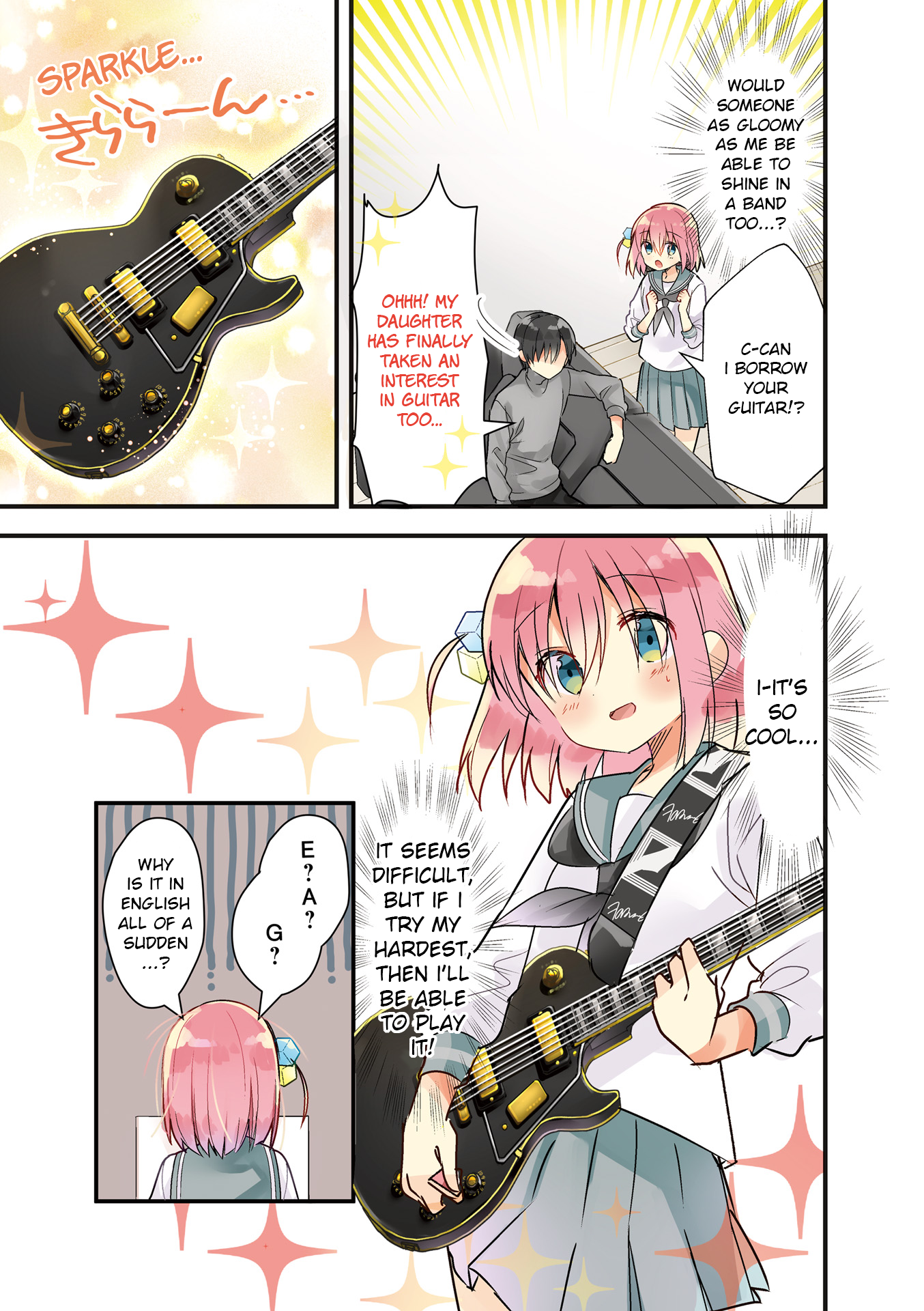 Bocchi The Rock chapter 0 page 5