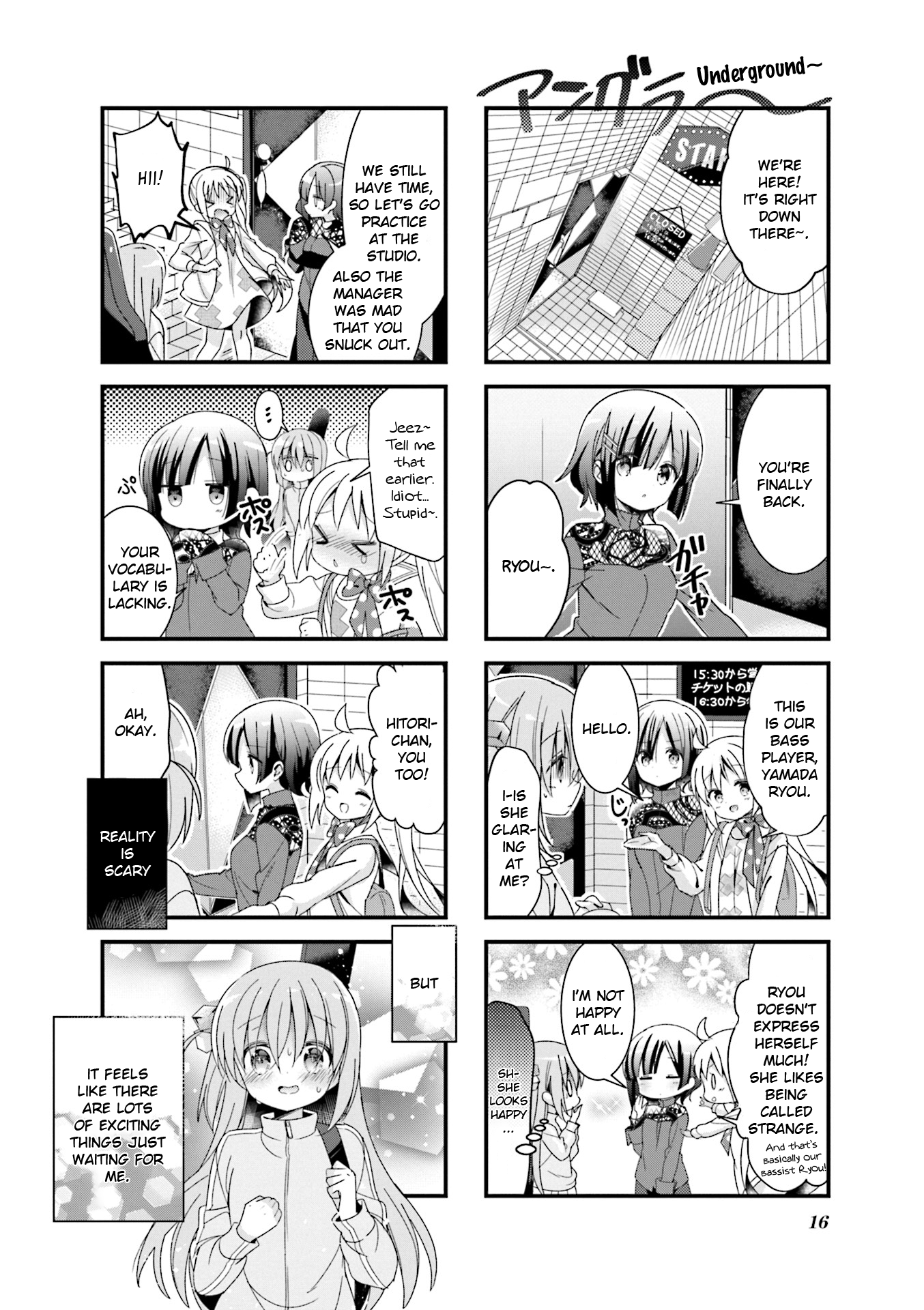 Bocchi The Rock chapter 1 page 10