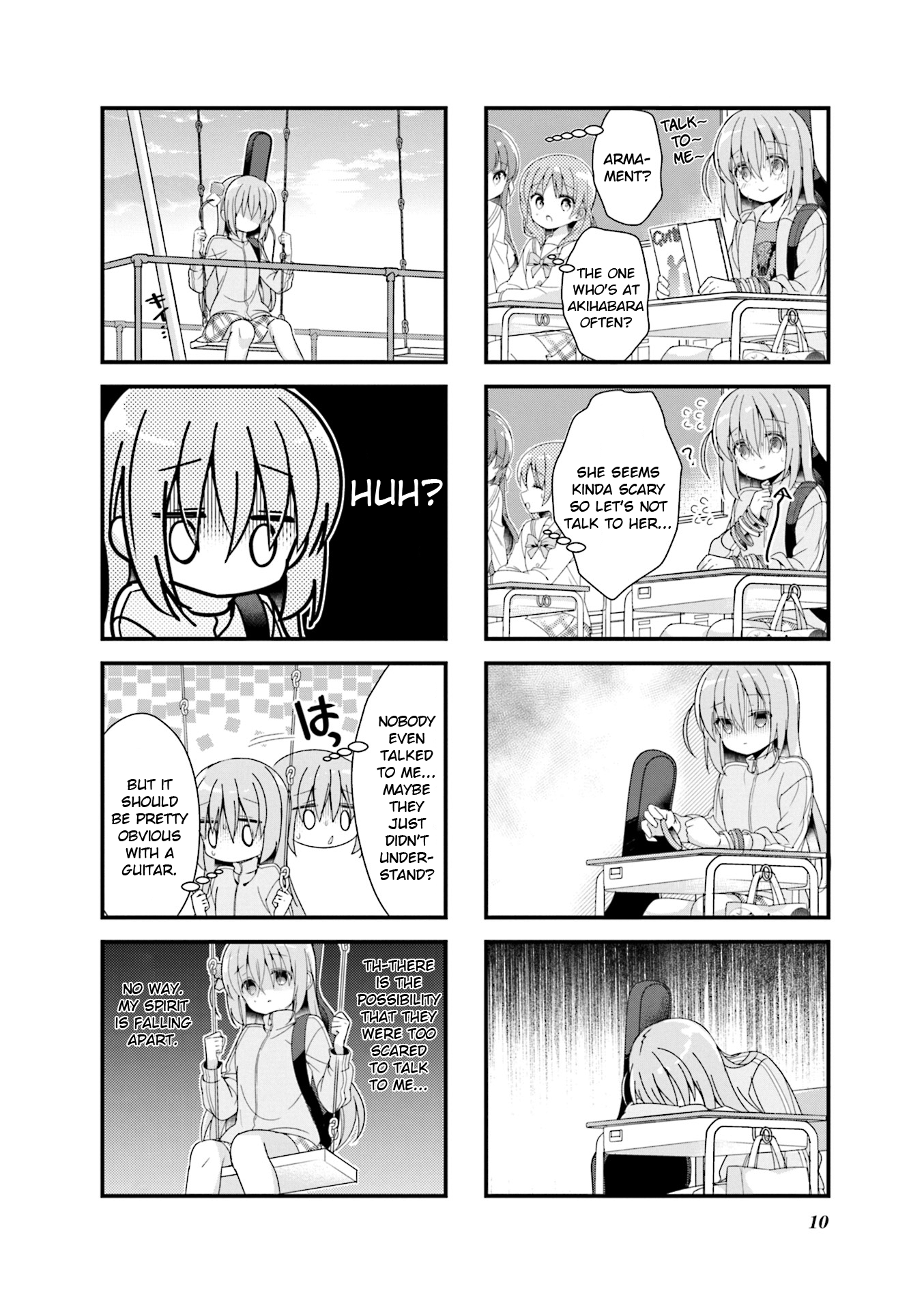 Bocchi The Rock chapter 1 page 4