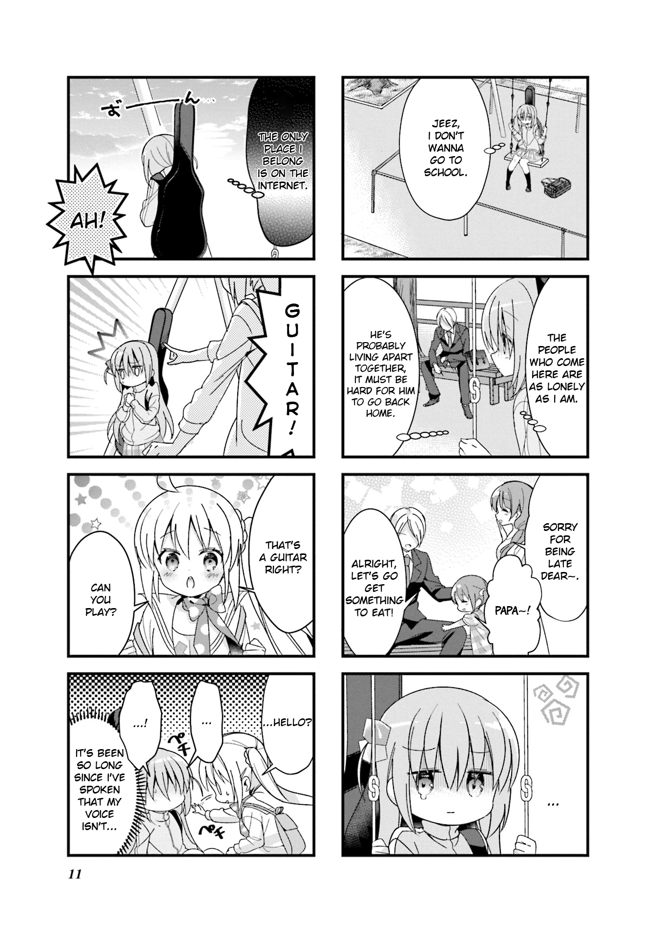 Bocchi The Rock chapter 1 page 5