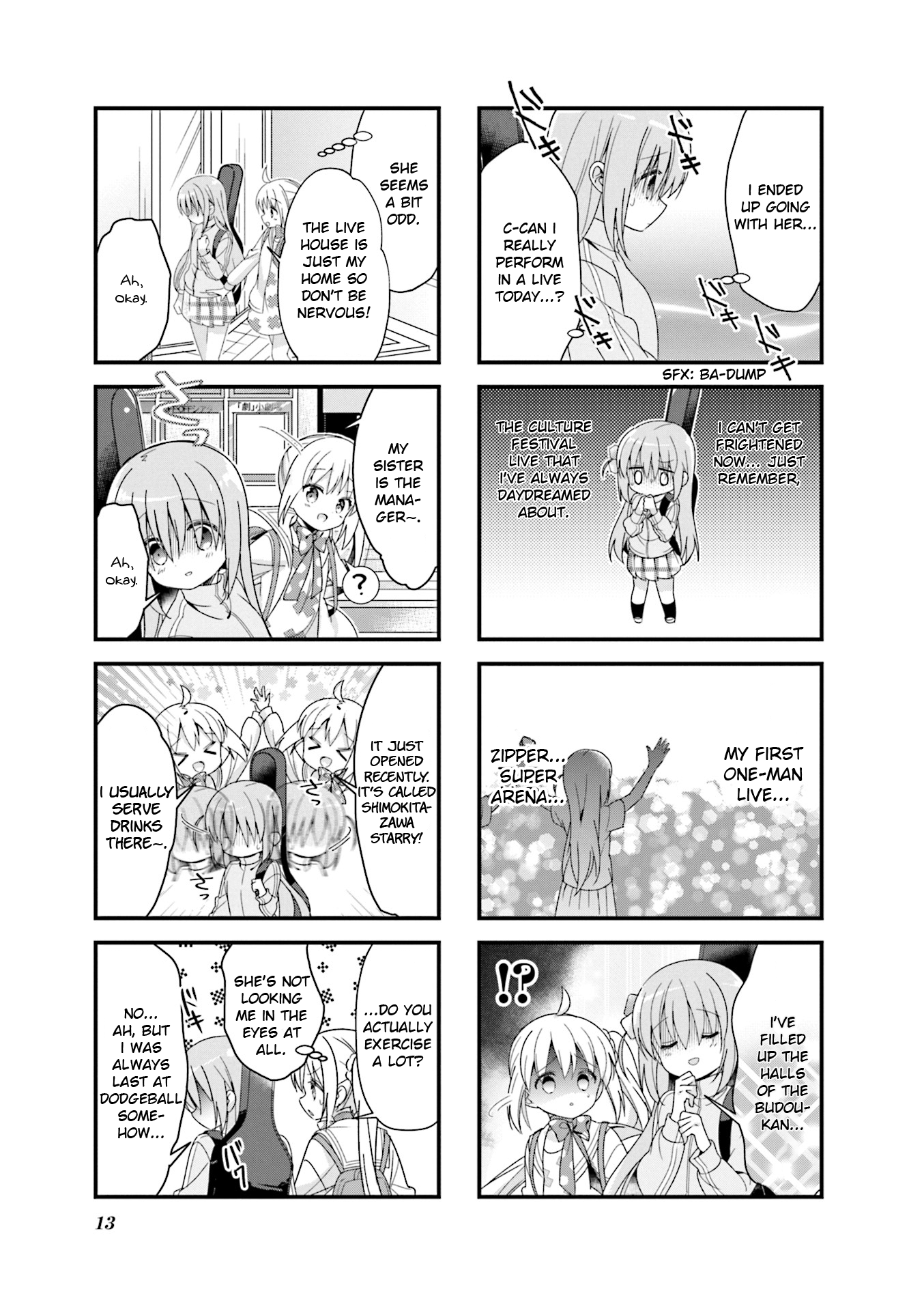 Bocchi The Rock chapter 1 page 7