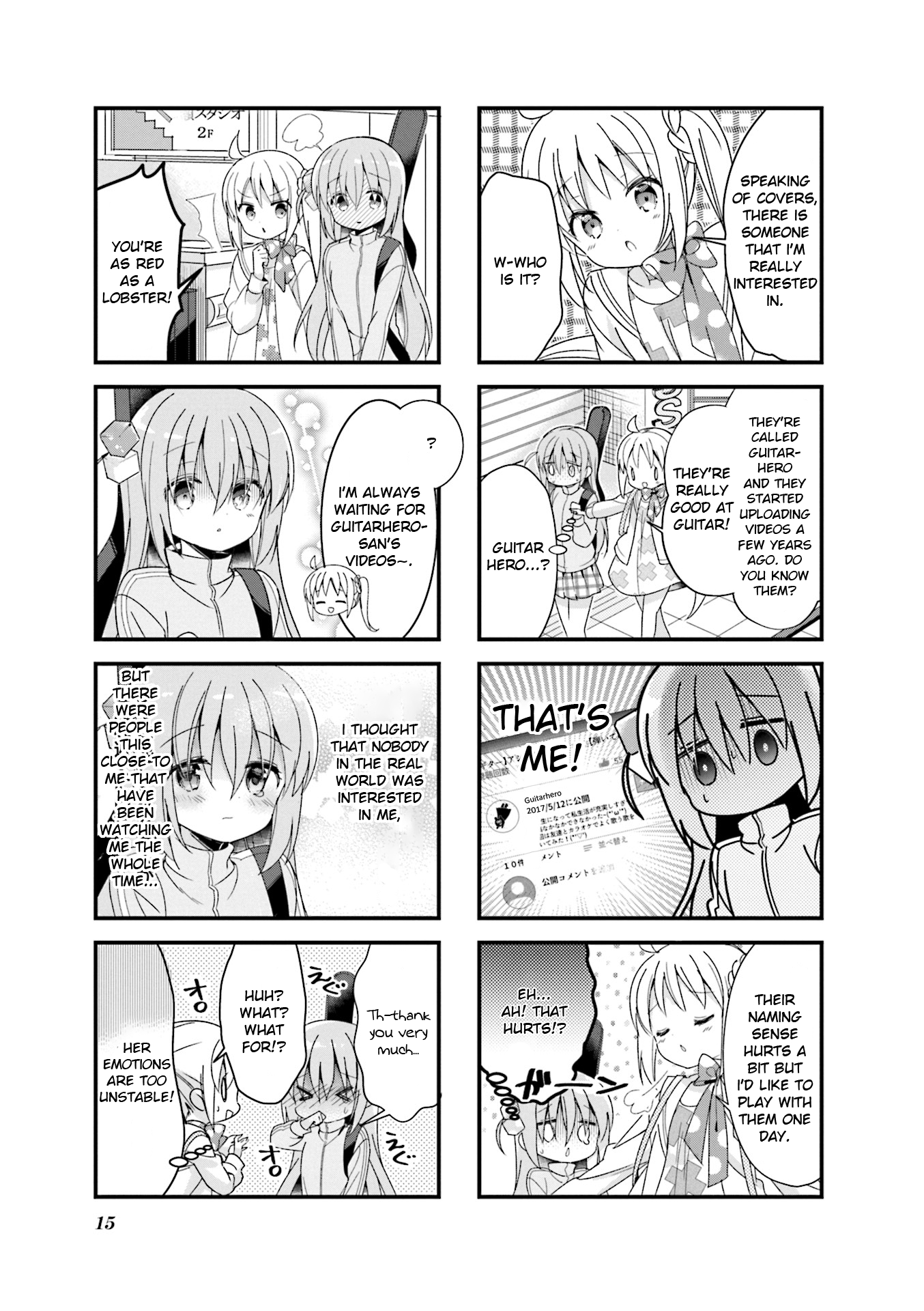 Bocchi The Rock chapter 1 page 9