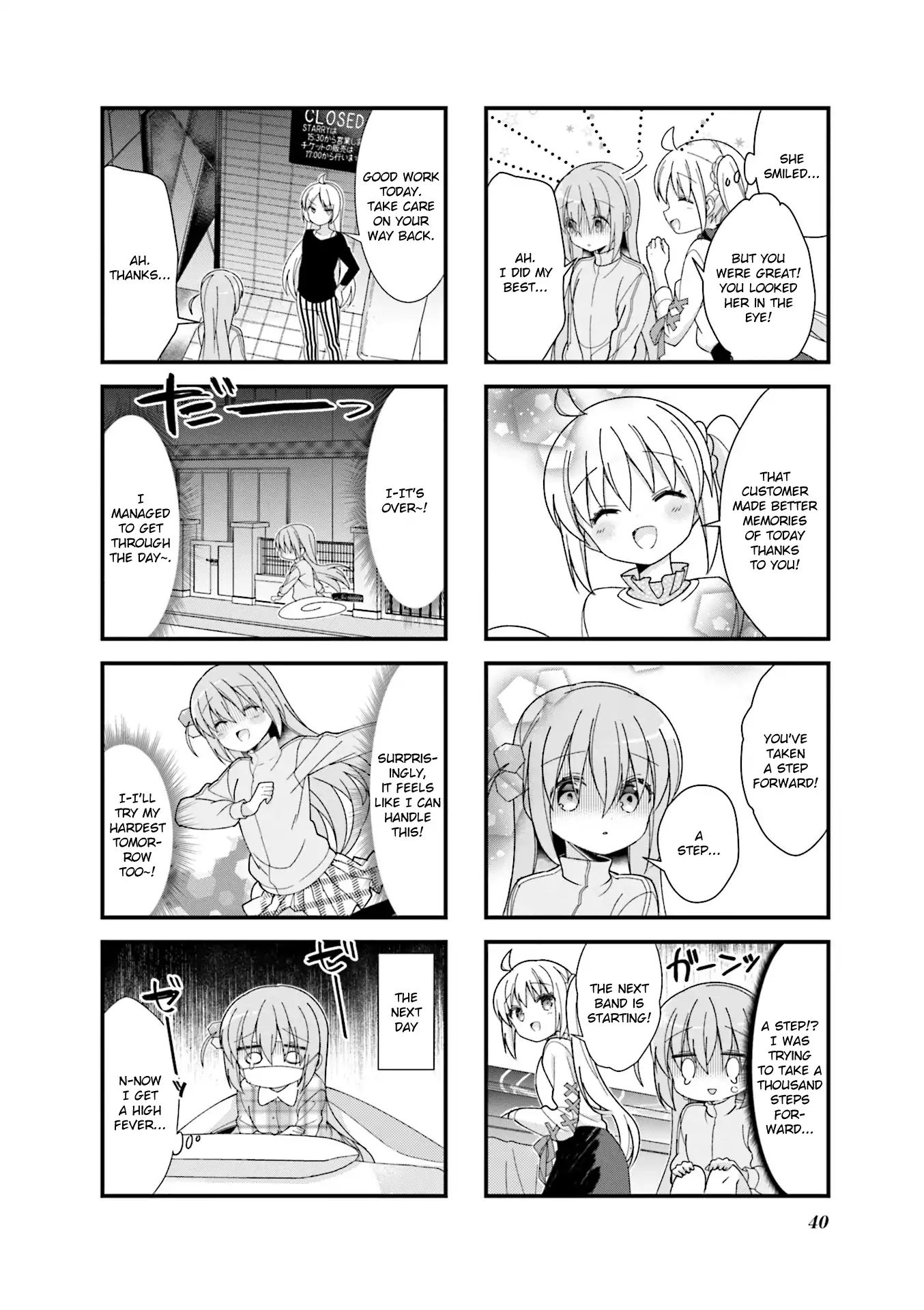 Bocchi The Rock chapter 4 page 8