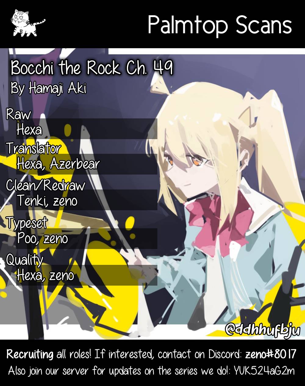 Bocchi The Rock chapter 49 page 1