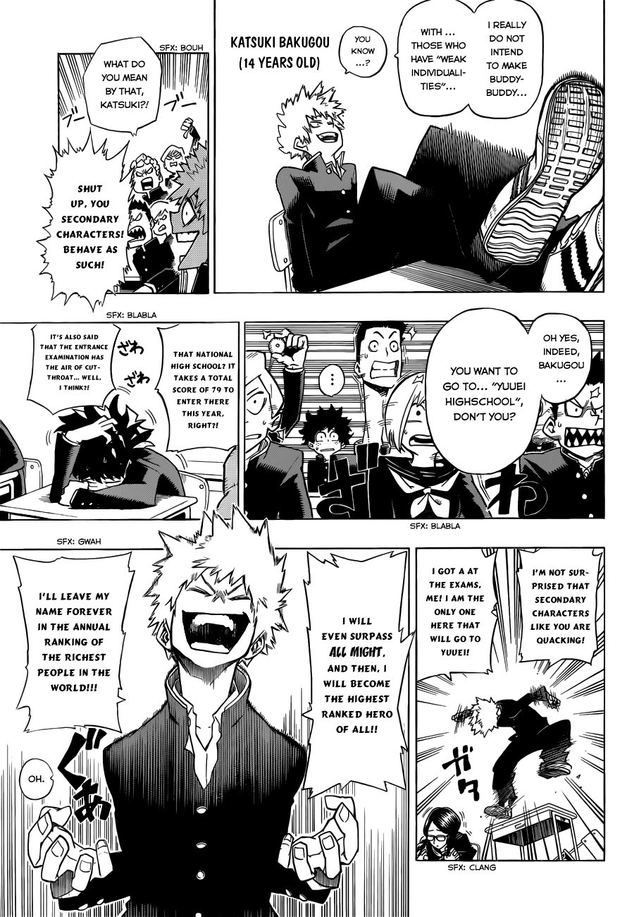 Boku no Hero Academia chapter 1 page 11