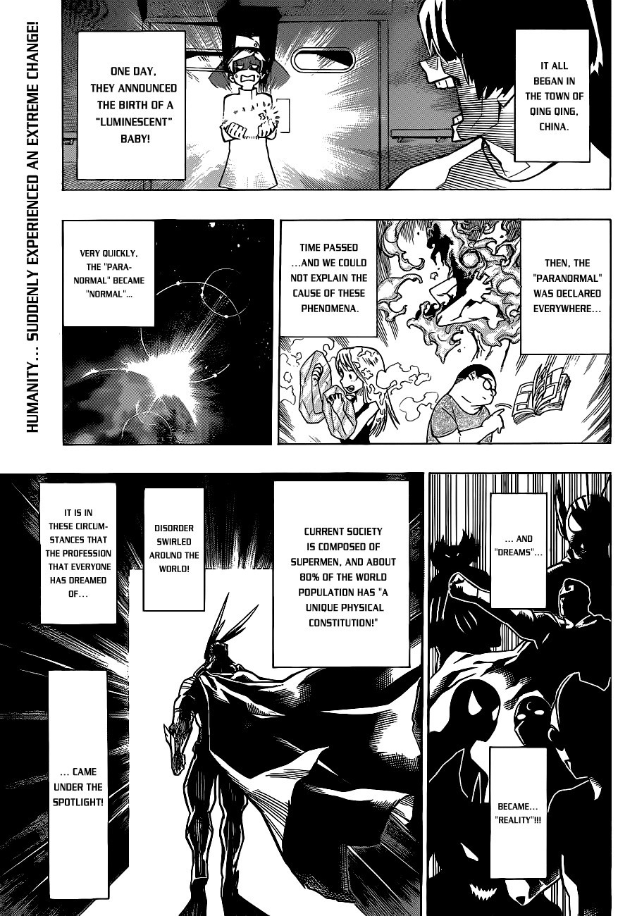 Boku no Hero Academia chapter 1 page 5
