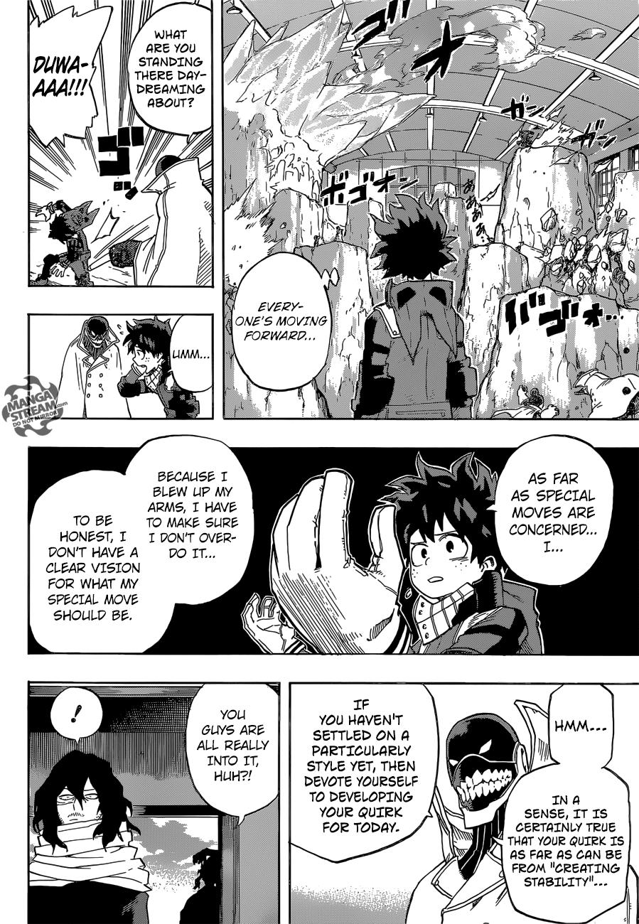 Boku no Hero Academia chapter 100 page 11