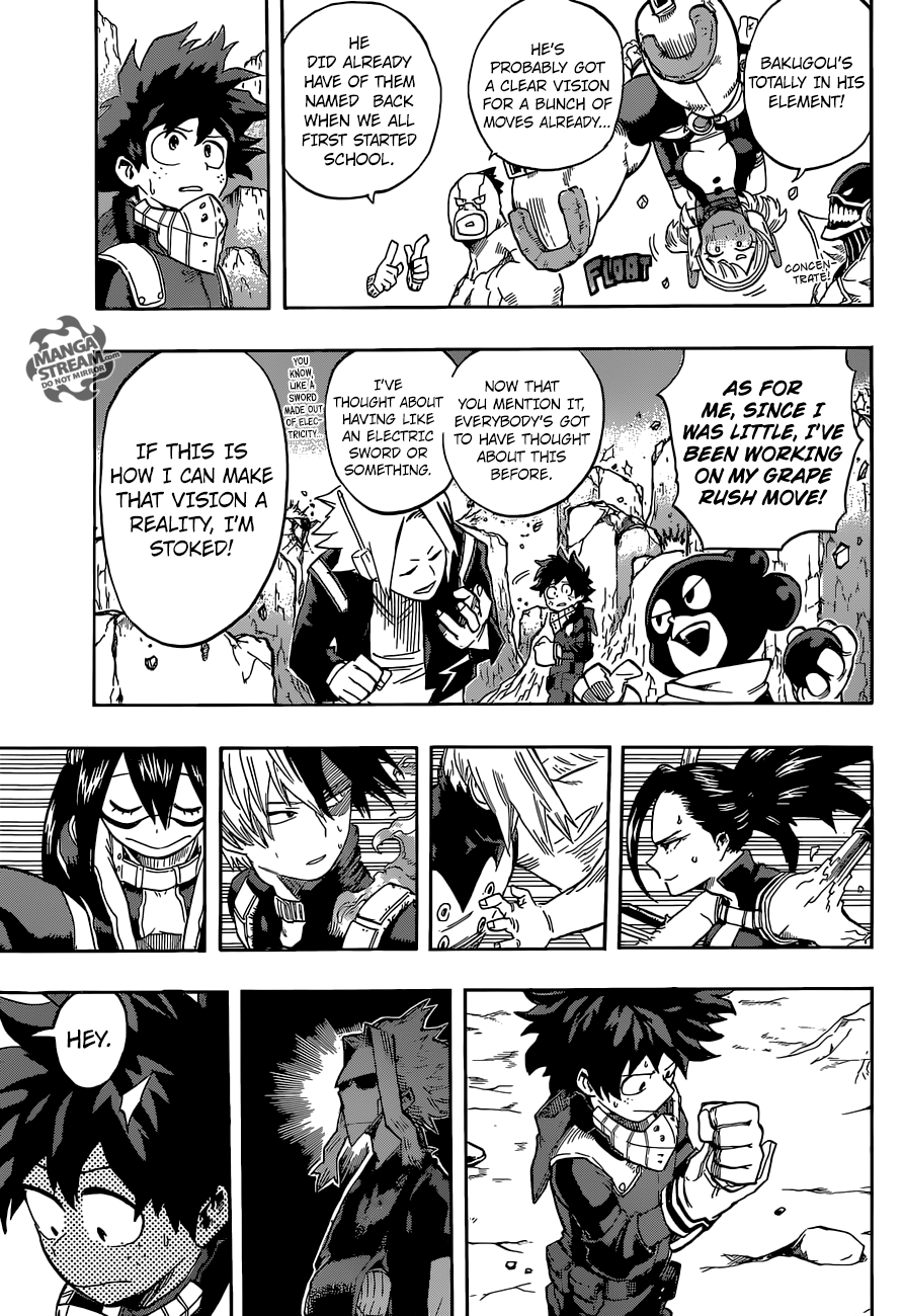 Boku no Hero Academia chapter 100 page 14