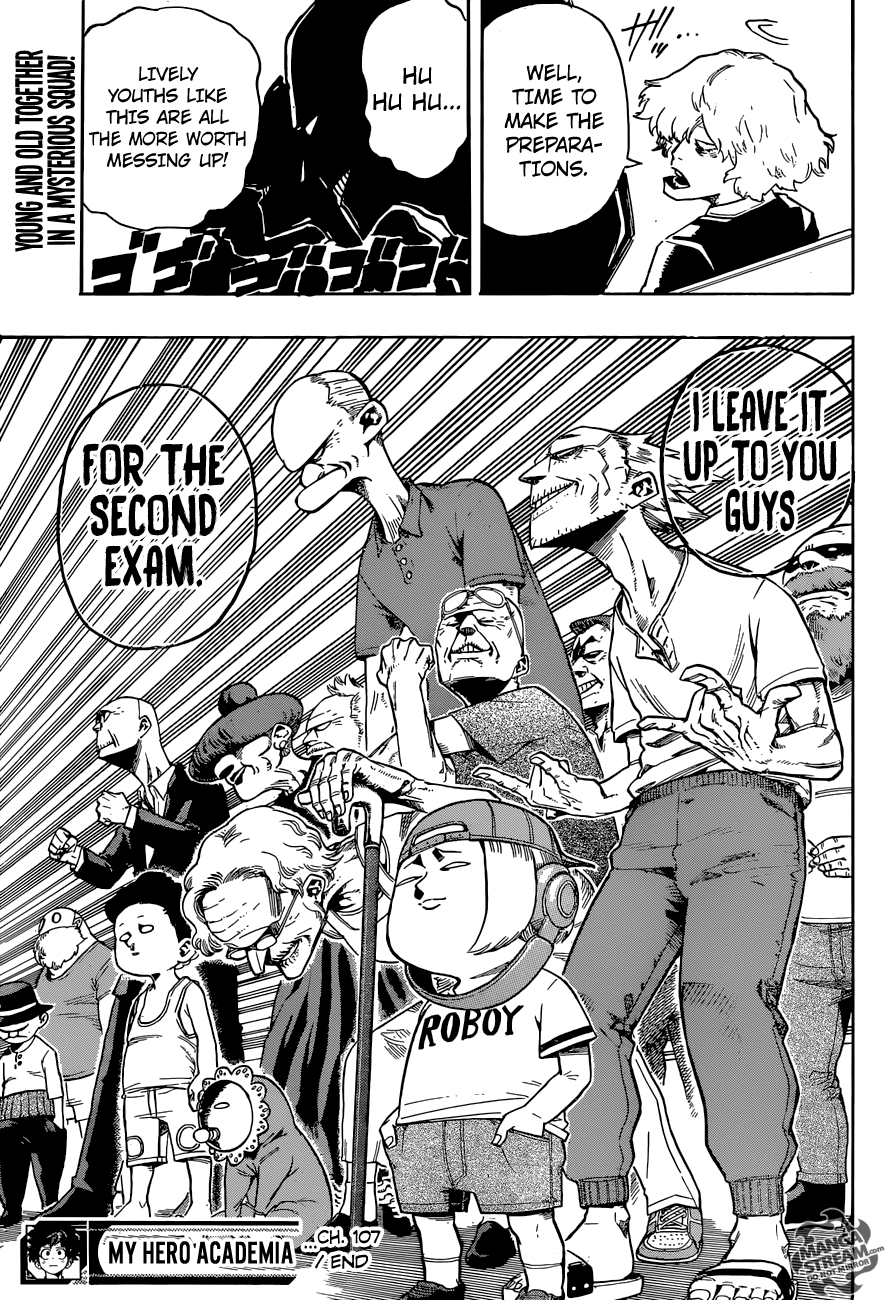 Boku no Hero Academia chapter 107 page 21